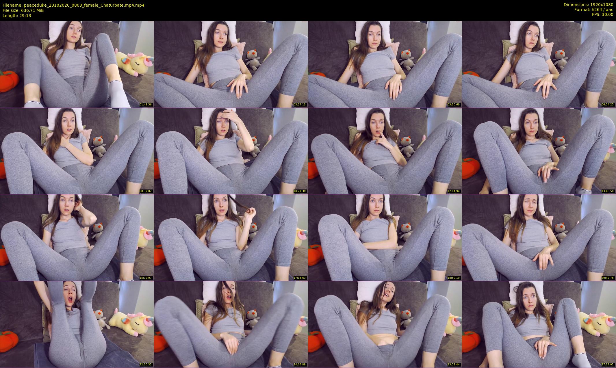 peaceduke — 30 minute Chaturbate female cam show recording, 1080p, Oct 20, 2020