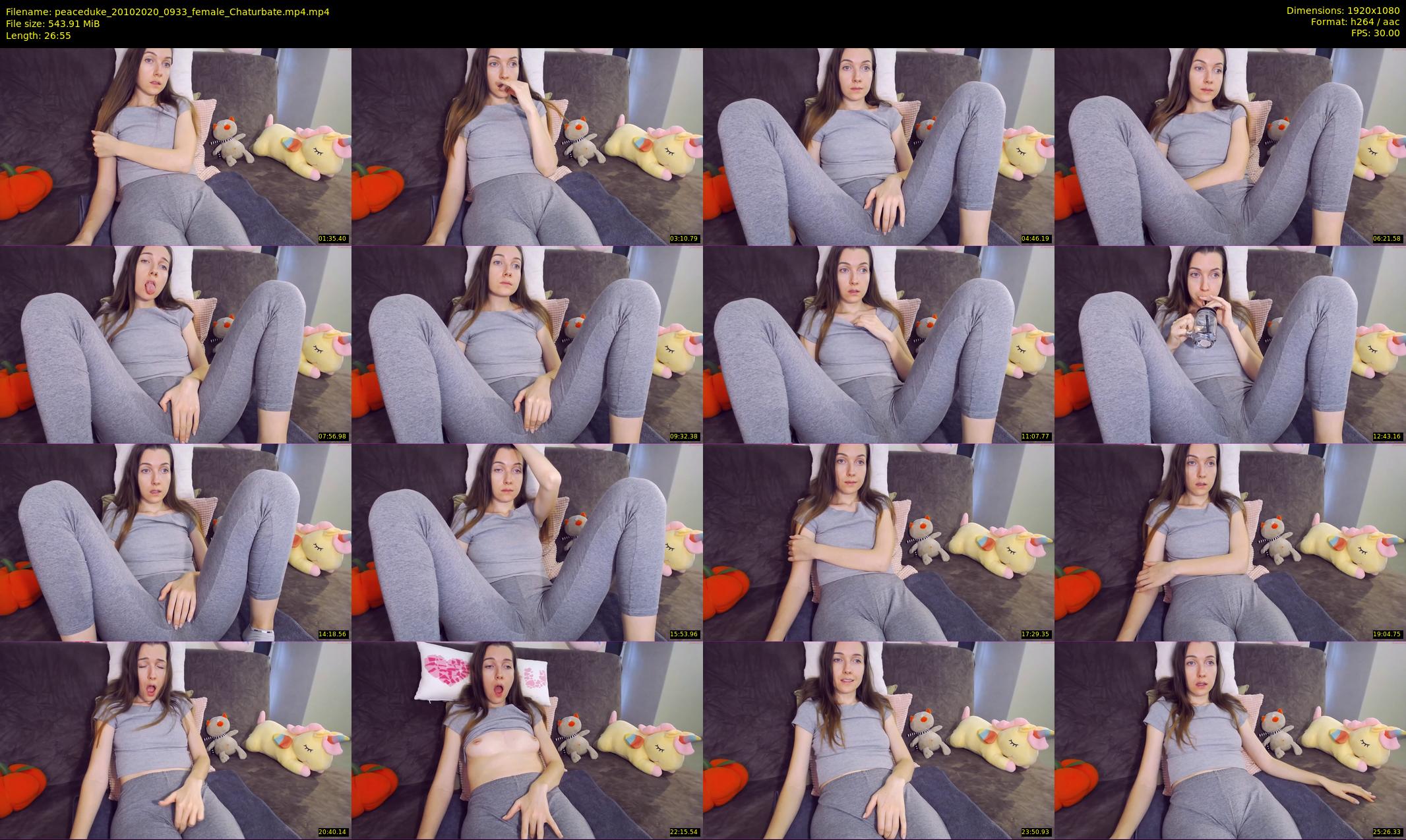 peaceduke — 27 minute Chaturbate female cam show recording, 1080p, Oct 20, 2020
