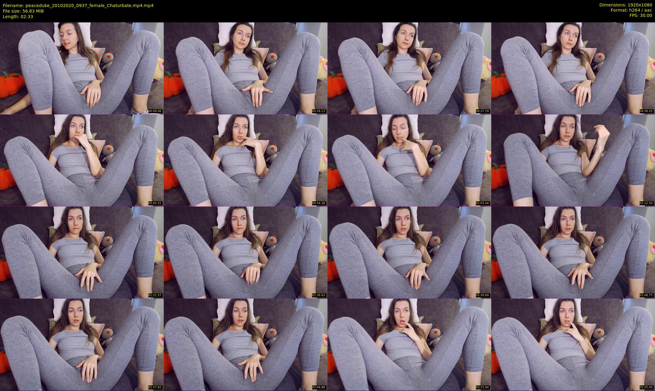peaceduke — 3 minute Chaturbate female cam show recording, 1080p, Oct 20, 2020