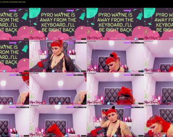 pyrowayne — 30 minute Chaturbate female cam show recording, 720p, Oct 21, 2020