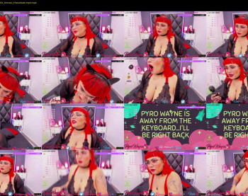 pyrowayne — 30 minute Chaturbate female cam show recording, 720p, Oct 21, 2020