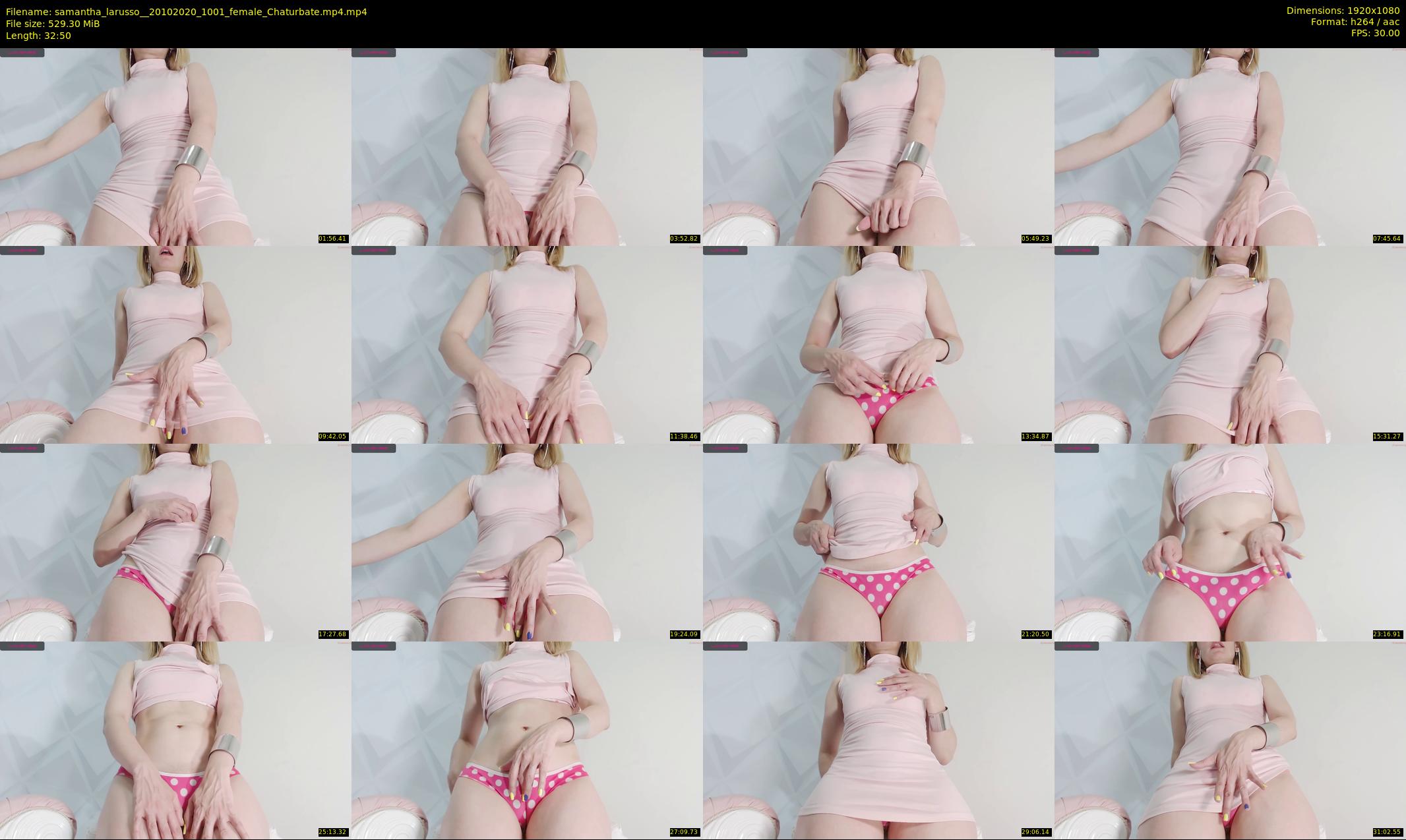 samantha_larusso_ — 33 minute Chaturbate couple cam show recording, 1080p, Oct 20, 2020