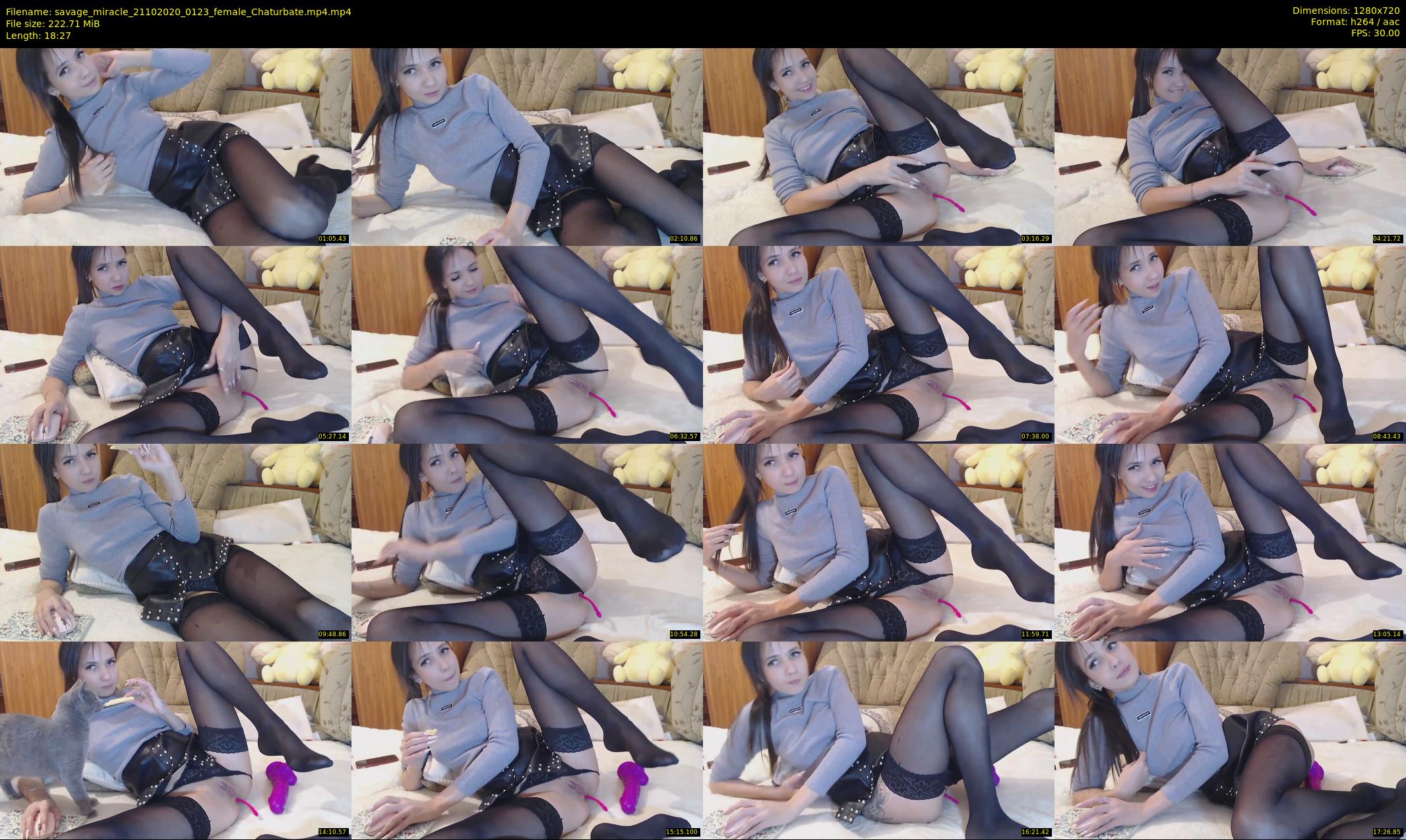 savage_miracle — 19 minute Chaturbate female cam show recording, 720p, Oct 21, 2020