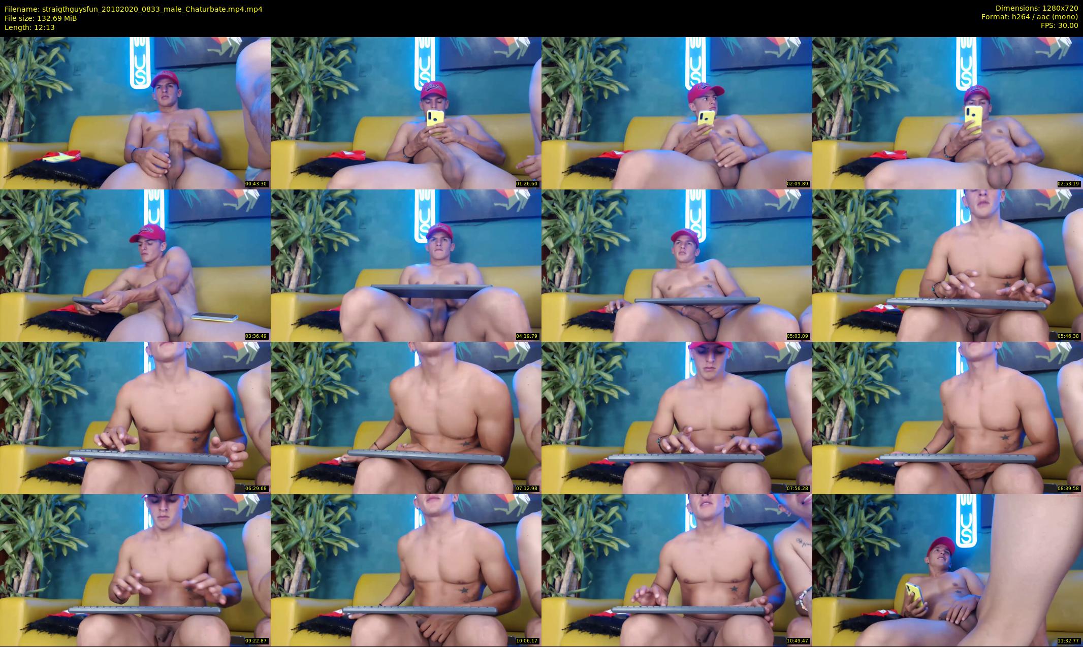 straigthguysfun — 13 minute Chaturbate male cam show recording, 720p, Oct 20, 2020