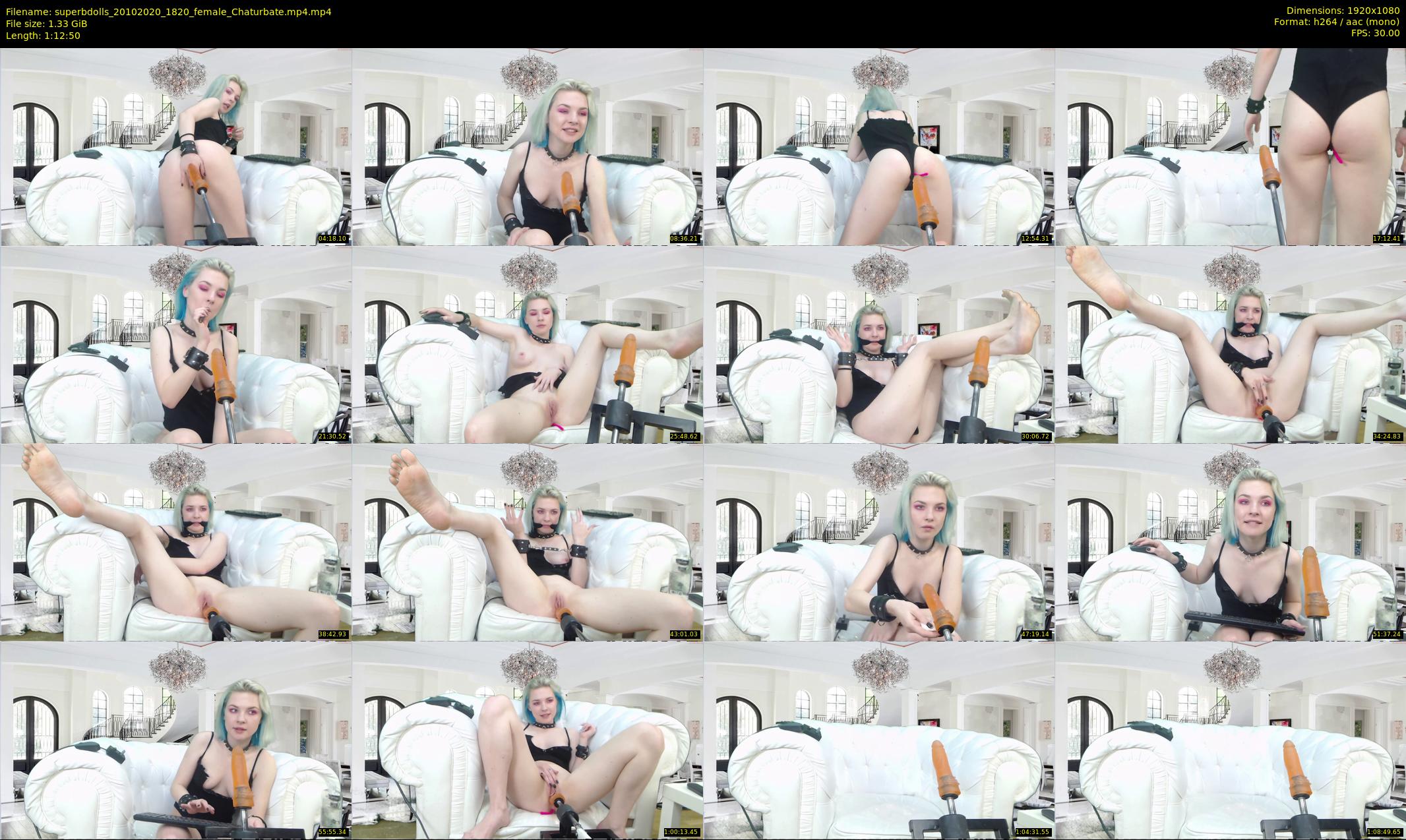 superbdolls — 73 minute Chaturbate couple cam show recording, 1080p, Oct 20, 2020