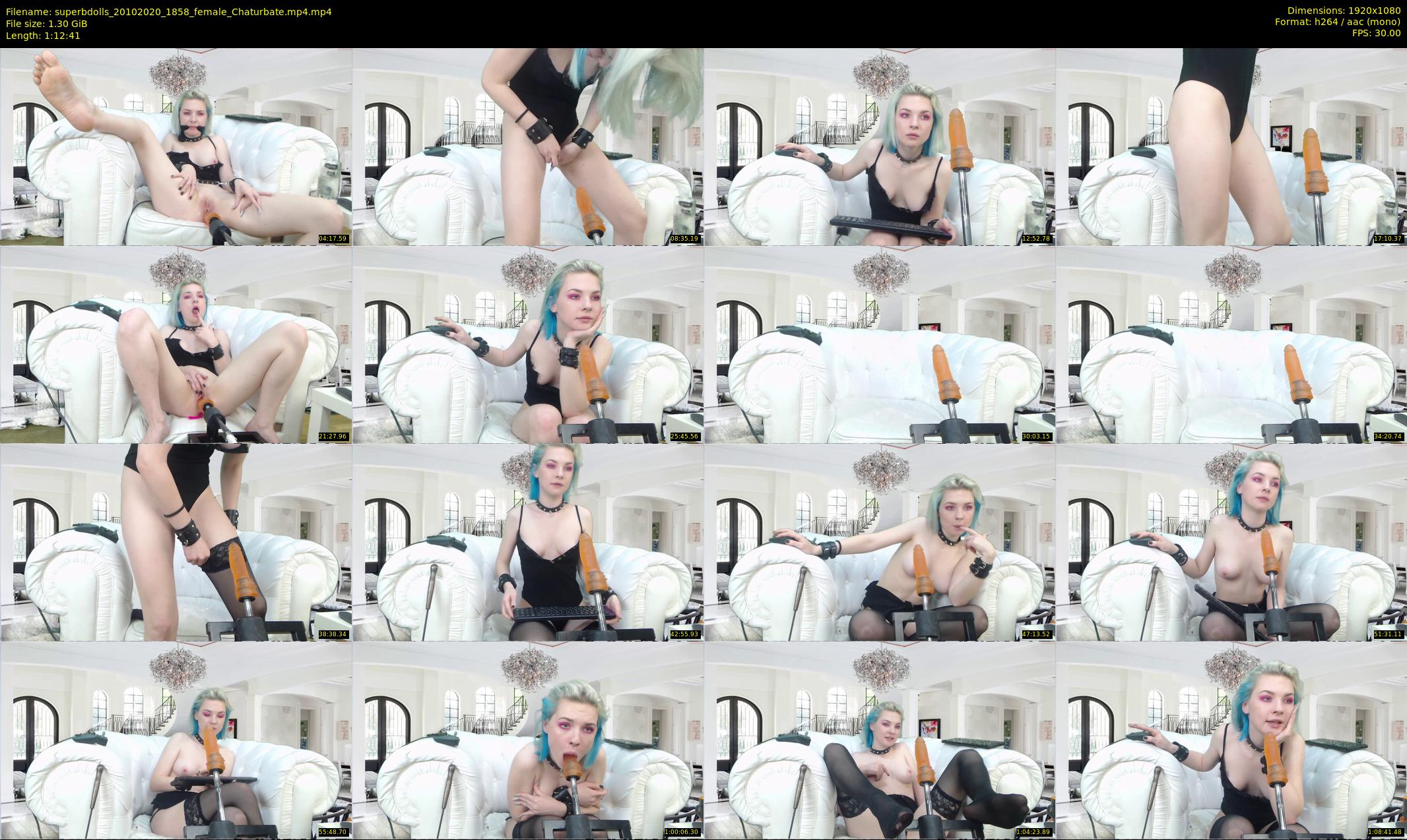 superbdolls — 73 minute Chaturbate couple cam show recording, 1080p, Oct 20, 2020