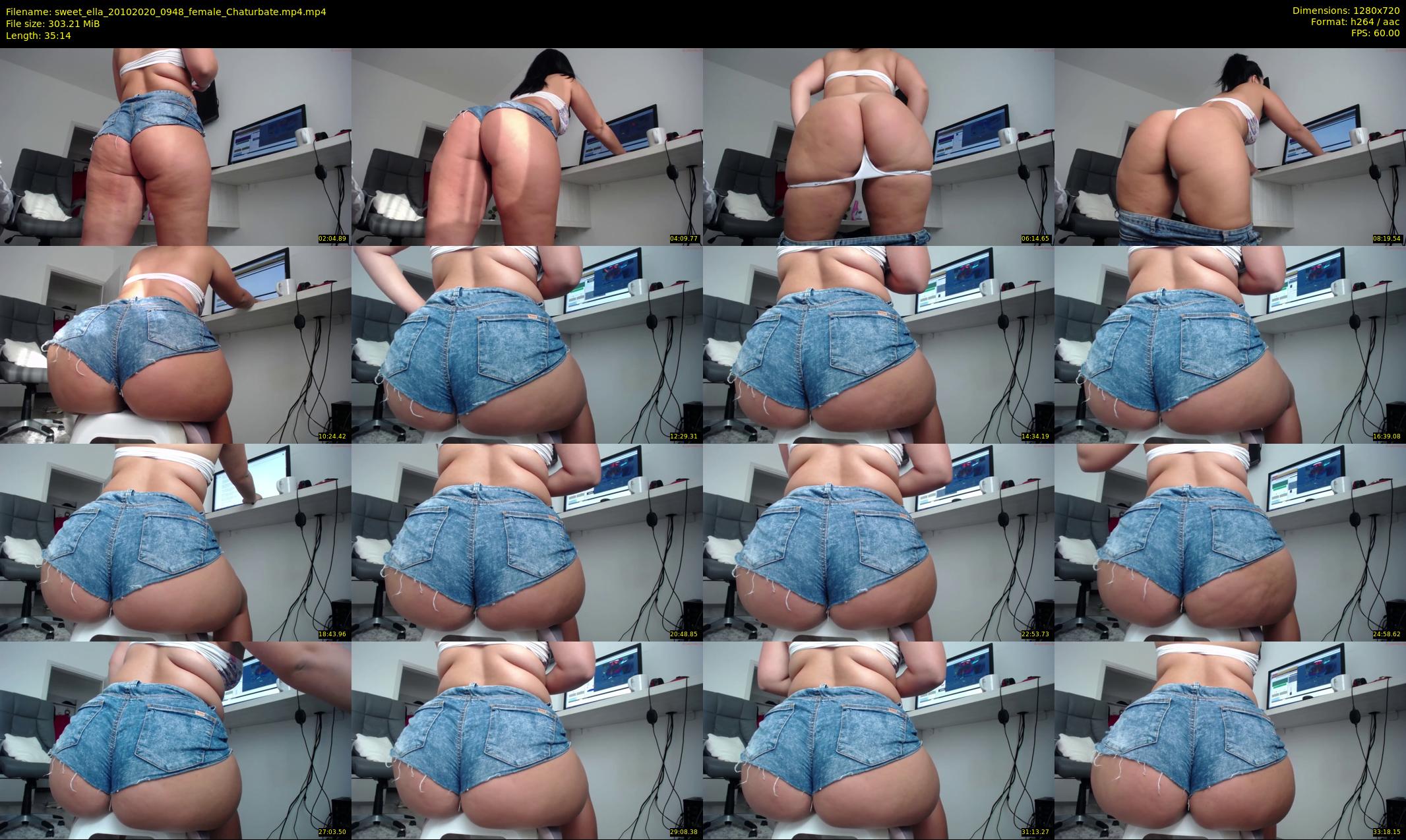 sweet_ella — 36 minute Chaturbate female cam show recording, 720p, Oct 20, 2020
