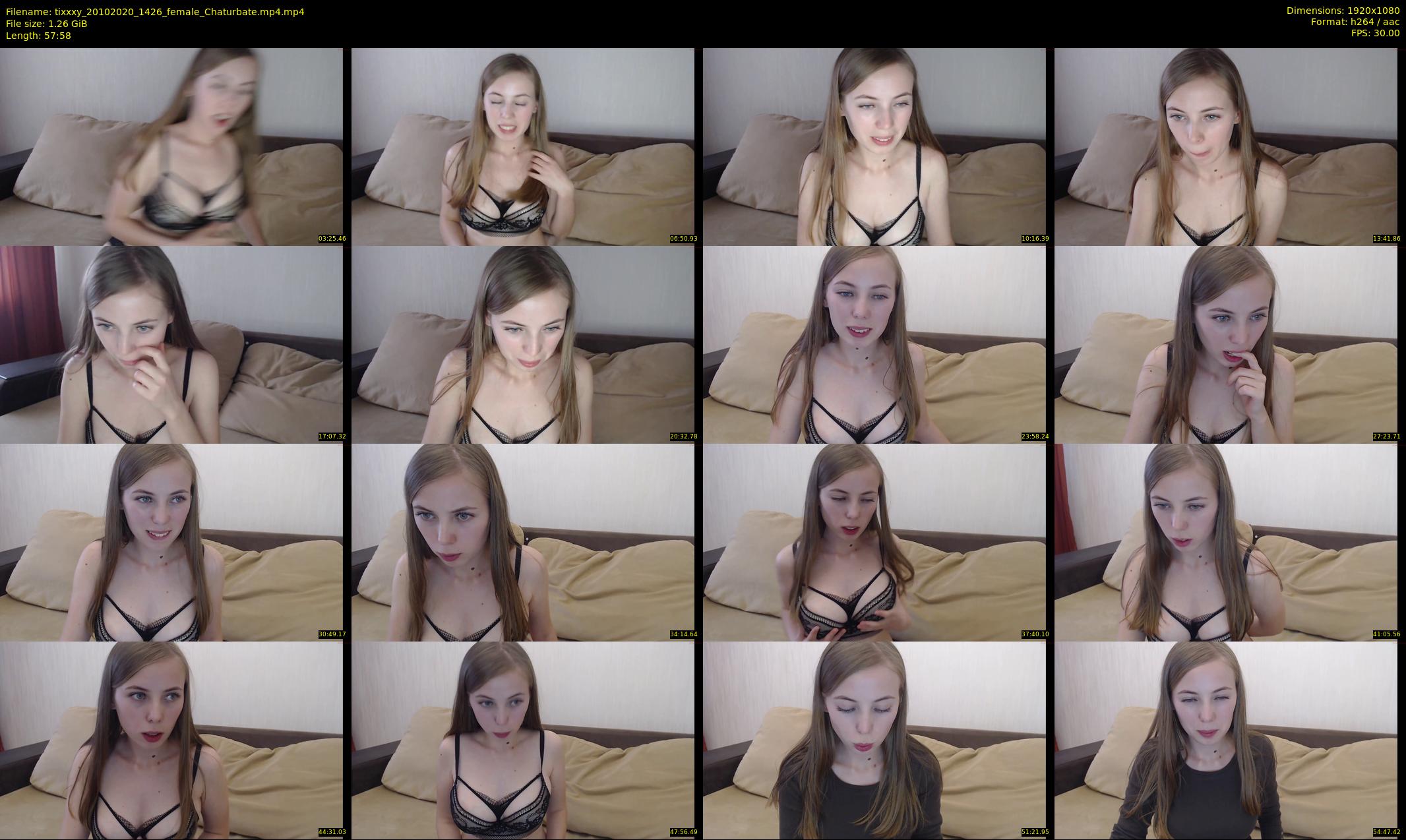 tixxxy — 58 minute Chaturbate female cam show recording, 1080p, Oct 20, 2020