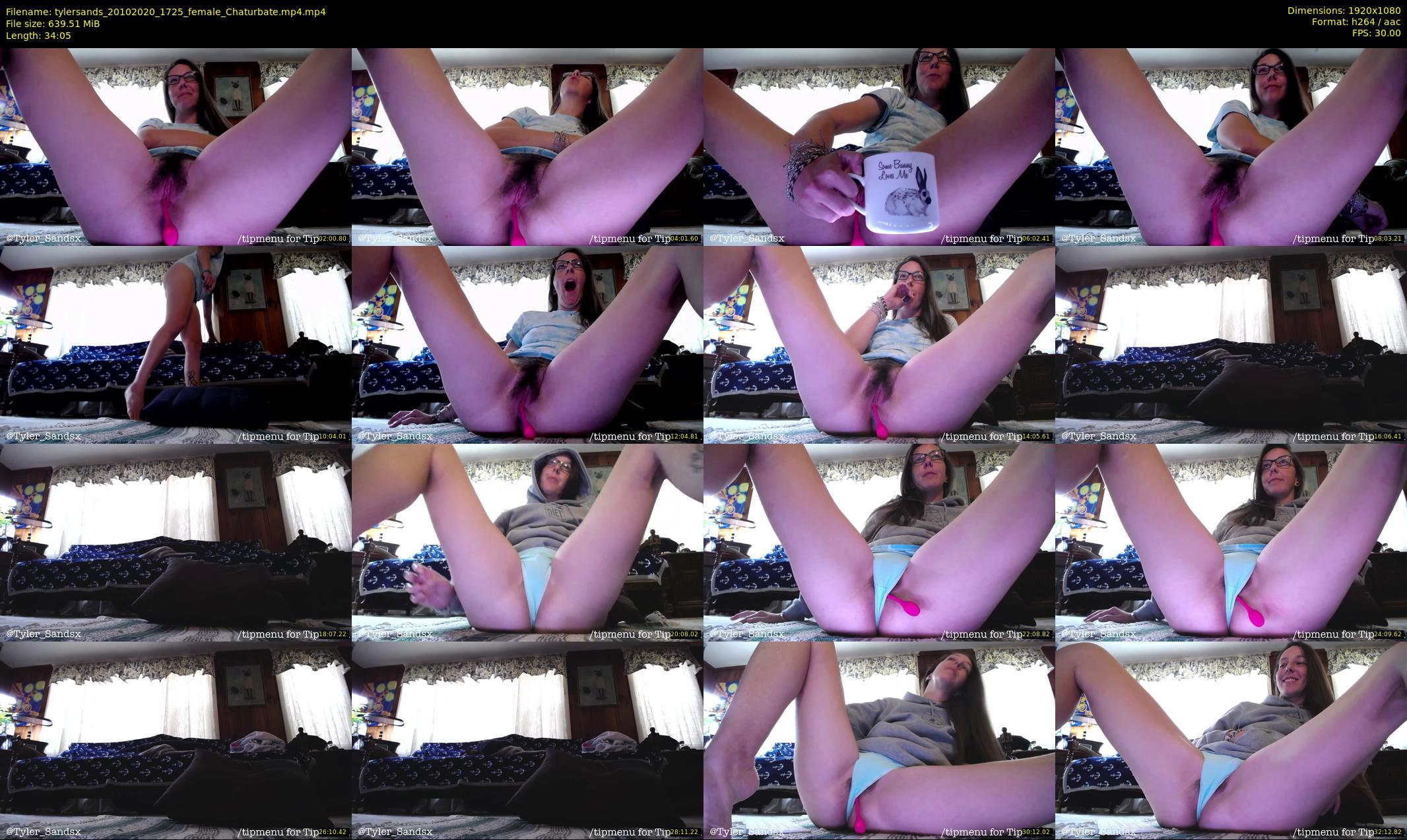 tylersands — 35 minute Chaturbate female cam show recording, 1080p, Oct 20, 2020