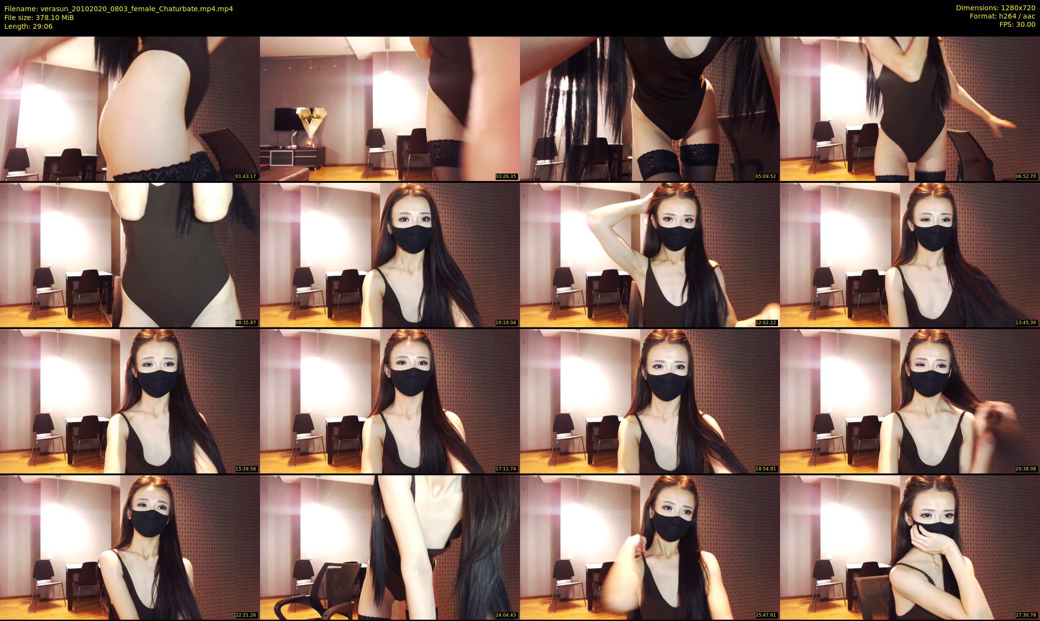 verasun — 30 minute Chaturbate female cam show recording, 720p, Oct 20, 2020