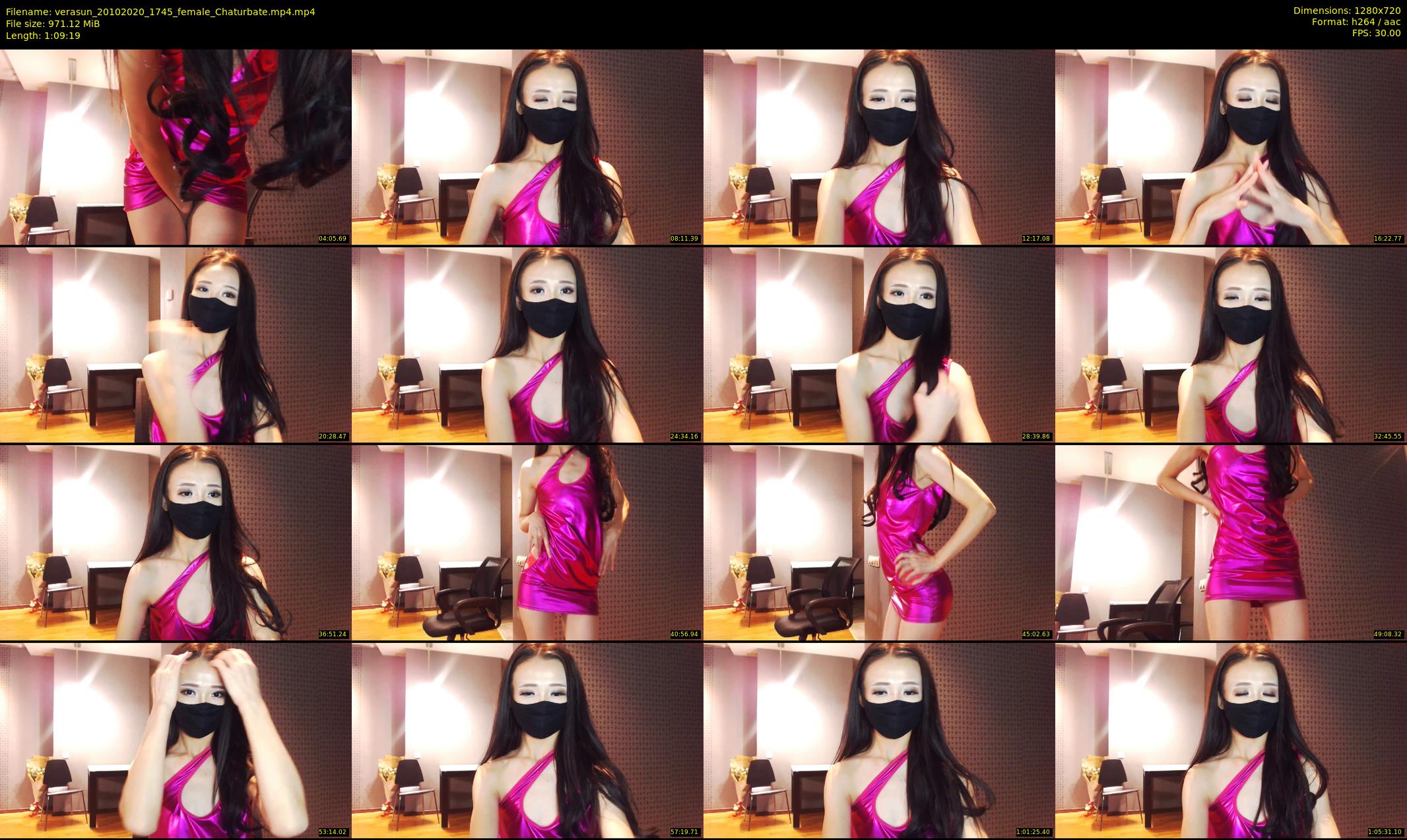 verasun — 70 minute Chaturbate female cam show recording, 720p, Oct 20, 2020