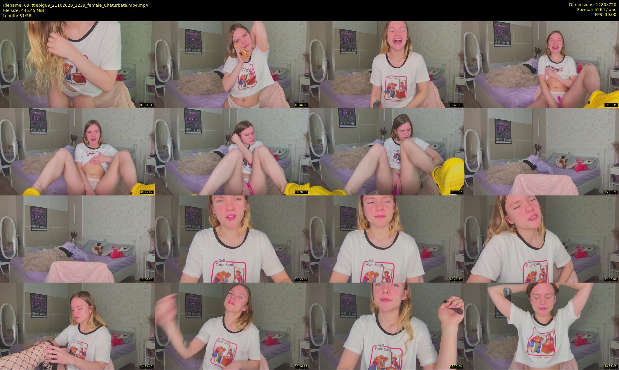 69littlebig69 — 32 minute Chaturbate couple cam show recording, 720p, Oct 21, 2020