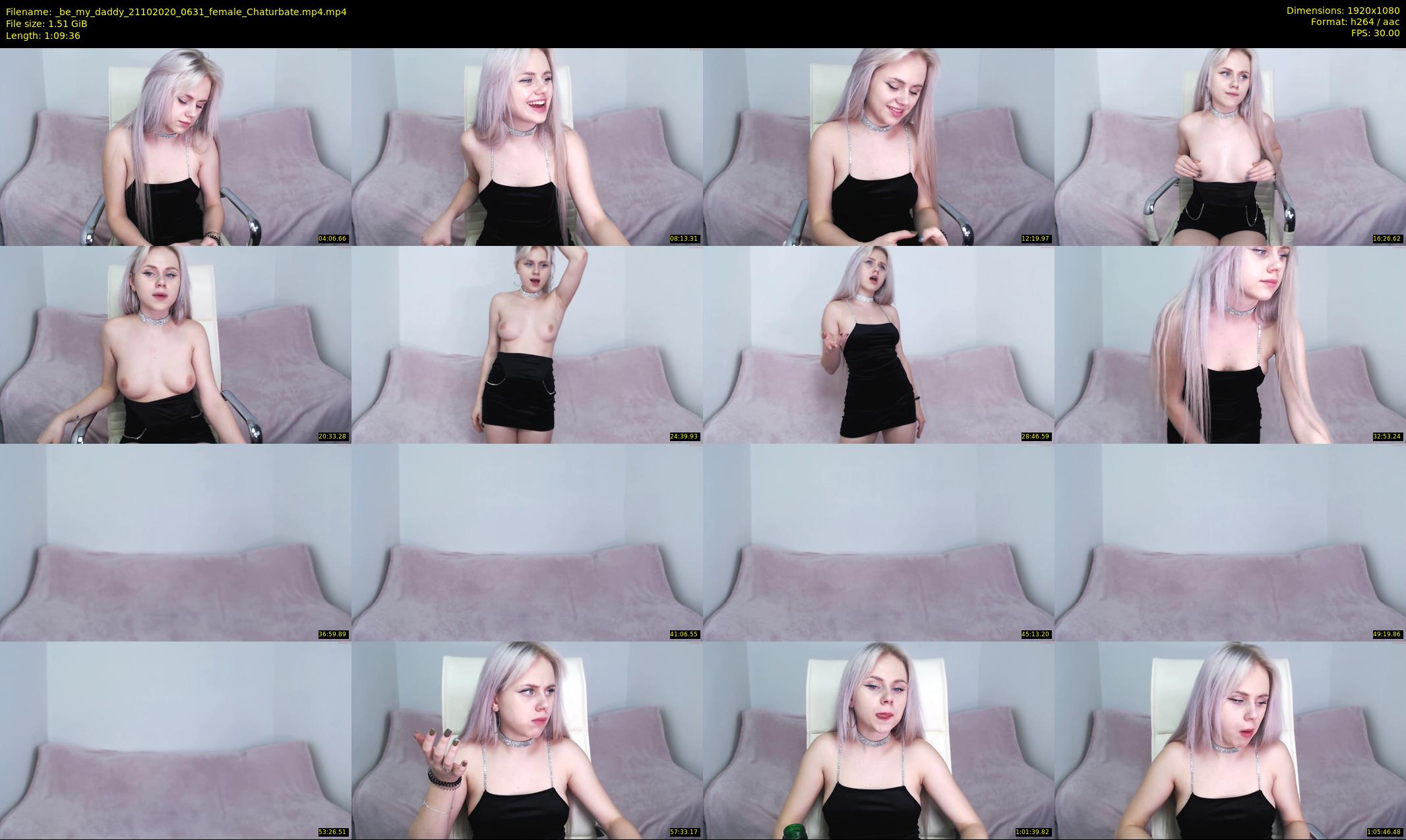 _be_my_daddy — 70 minute Chaturbate female cam show recording, 1080p, Oct 21, 2020