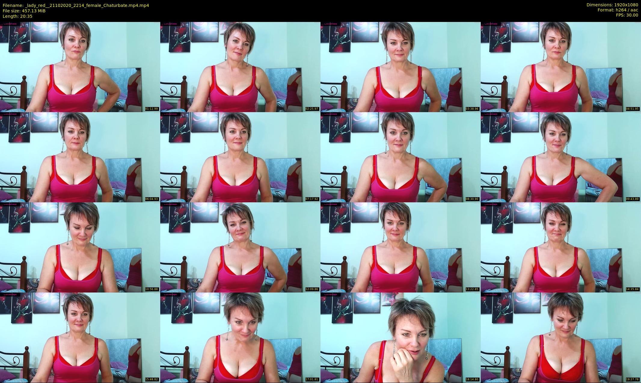 _lady_red_ — 21 minute Chaturbate female cam show recording, 1080p, Oct 21, 2020