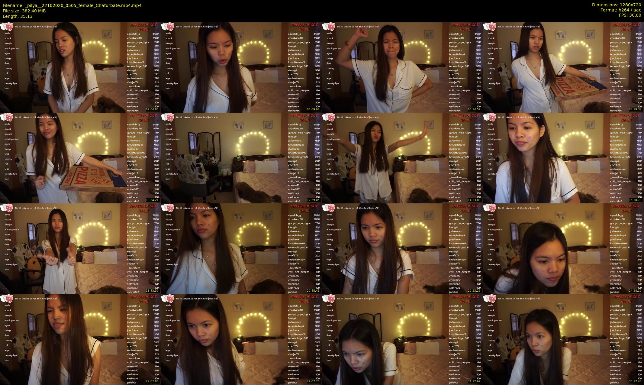 _pilya_ — 36 minute Chaturbate female cam show recording, 720p, Oct 22, 2020