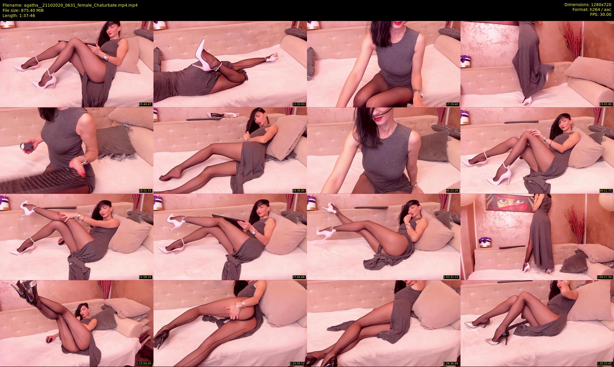 agatha_ — 98 minute Chaturbate female cam show recording, 720p, Oct 21, 2020