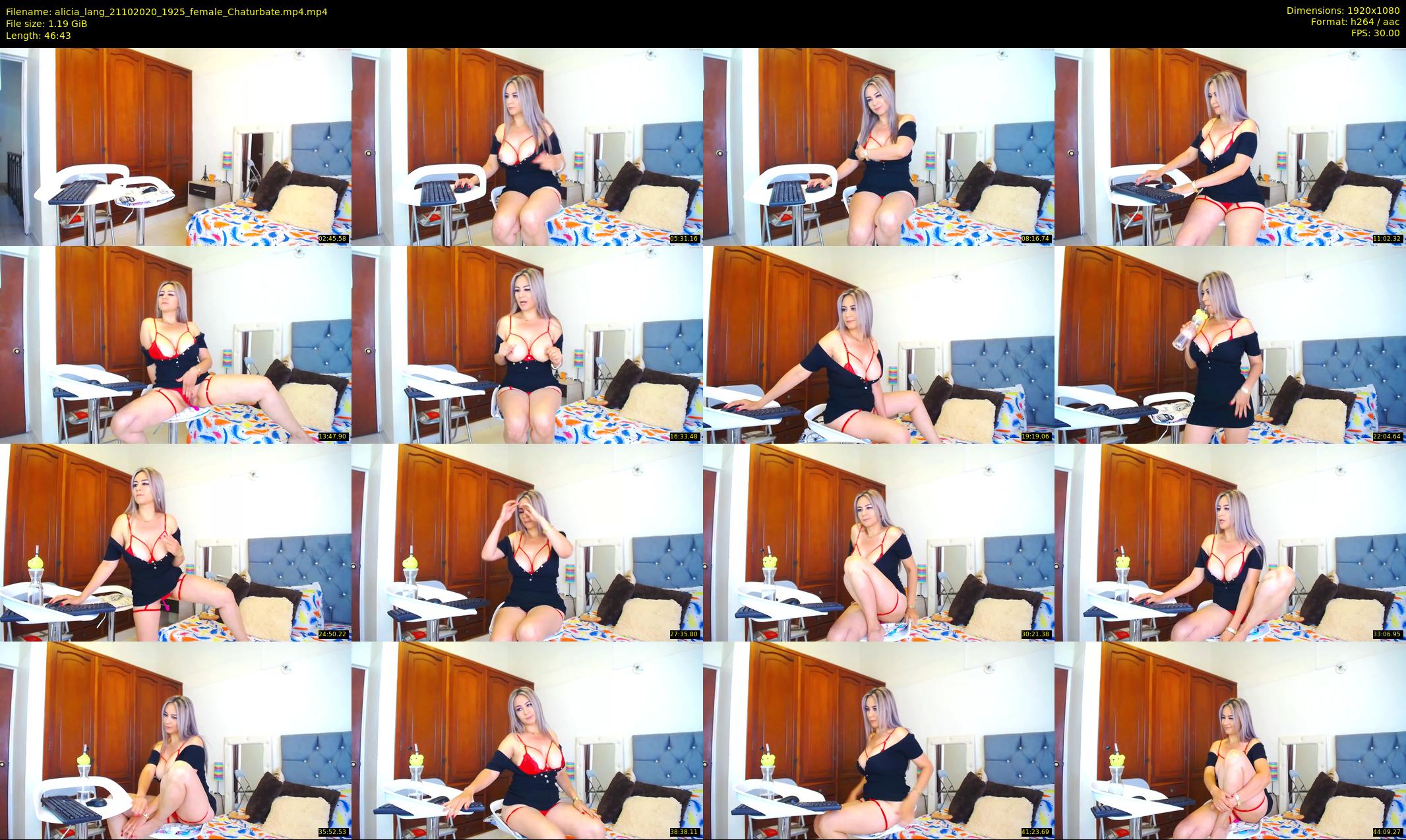 alicia_lang — 47 minute Chaturbate female cam show recording, 1080p, Oct 21, 2020