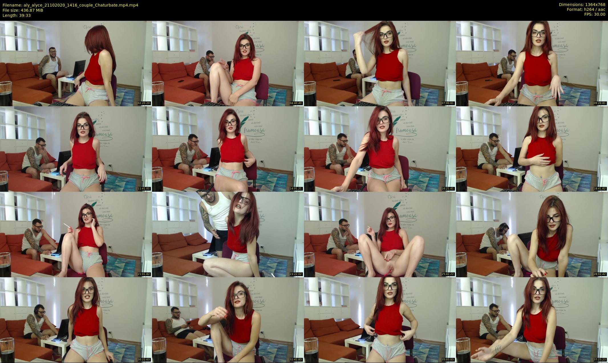 aly_alyce — 40 minute Chaturbate female cam show recording, 720p, Oct 21, 2020