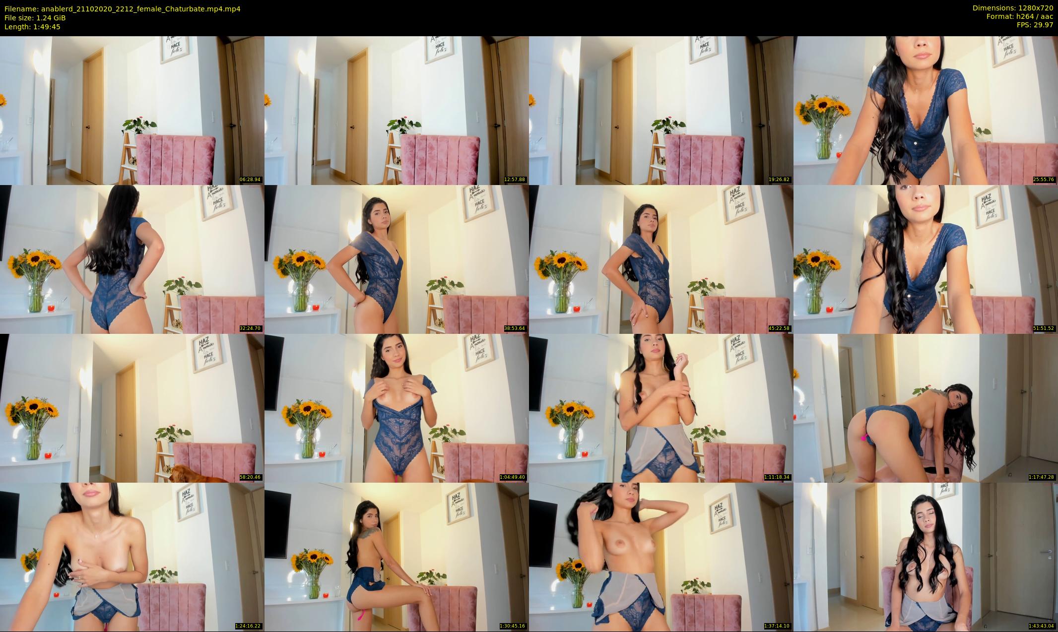 anablerd — 110 minute Chaturbate female cam show recording, 720p, Oct 21, 2020