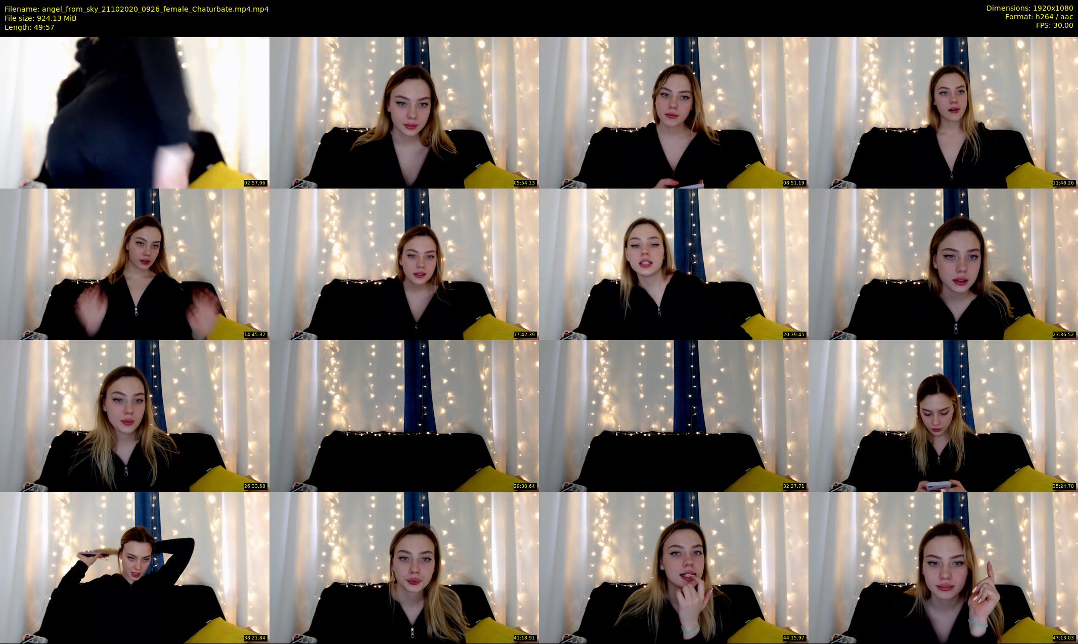angel_from_sky — 50 minute Chaturbate female cam show recording, 1080p, Oct 21, 2020