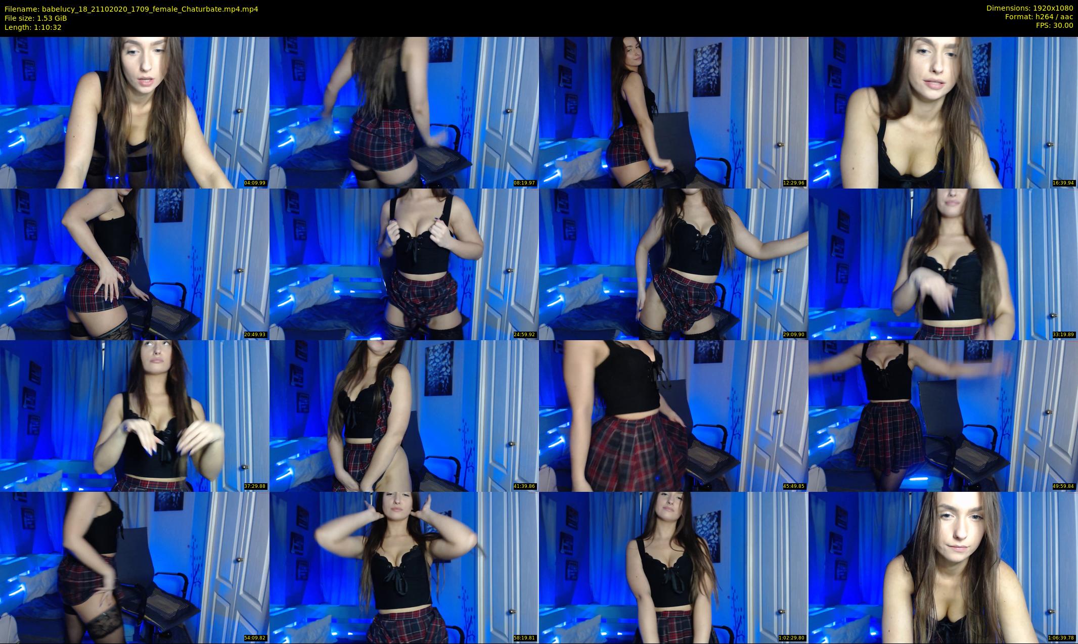 babelucy_18 — 71 minute Chaturbate female cam show recording, 1080p, Oct 21, 2020