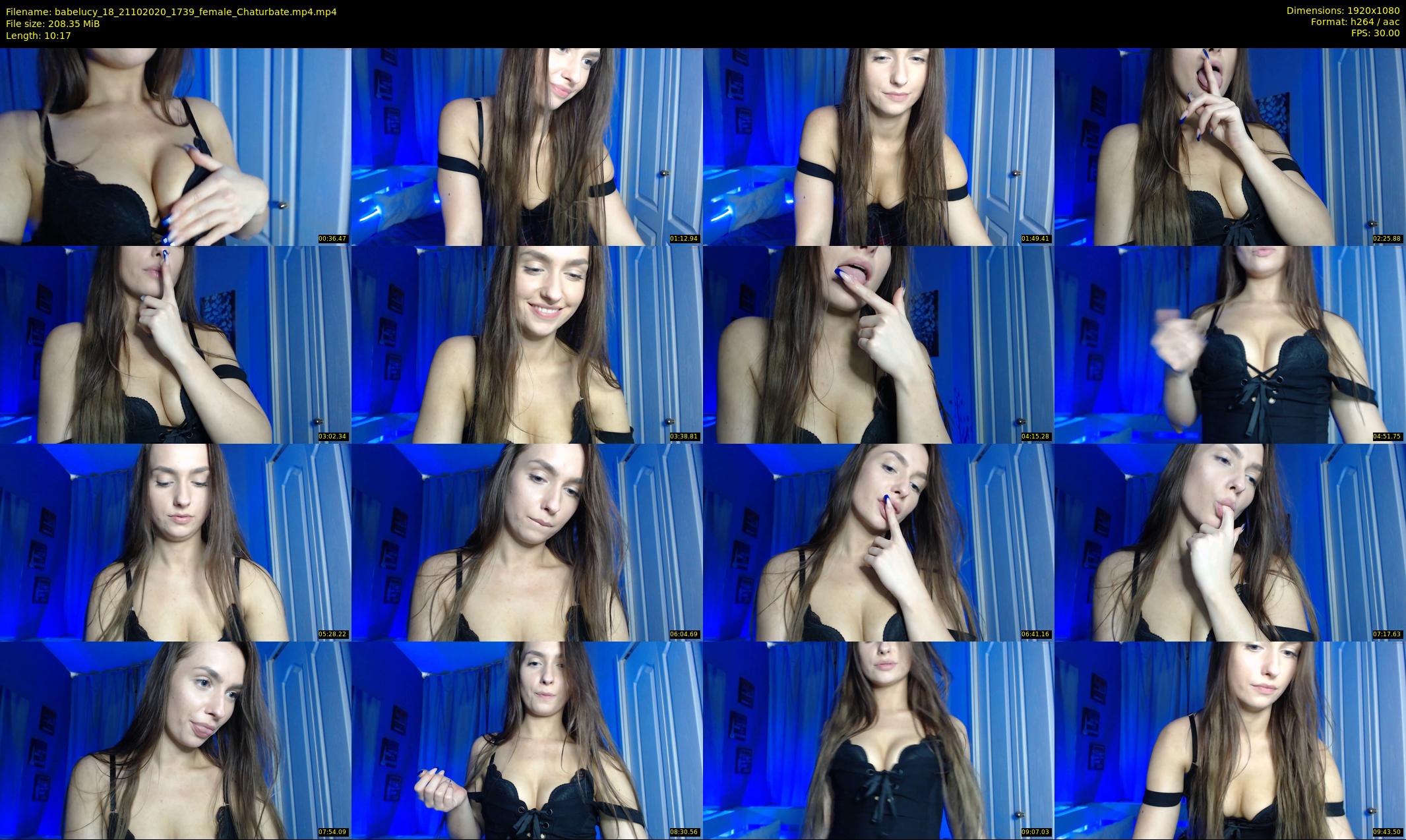 babelucy_18 — 11 minute Chaturbate female cam show recording, 1080p, Oct 21, 2020