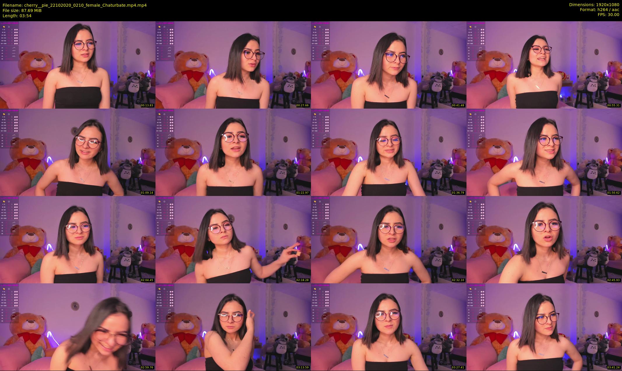 cherry__pie — 4 minute Chaturbate female cam show recording, 1080p, Oct 22, 2020