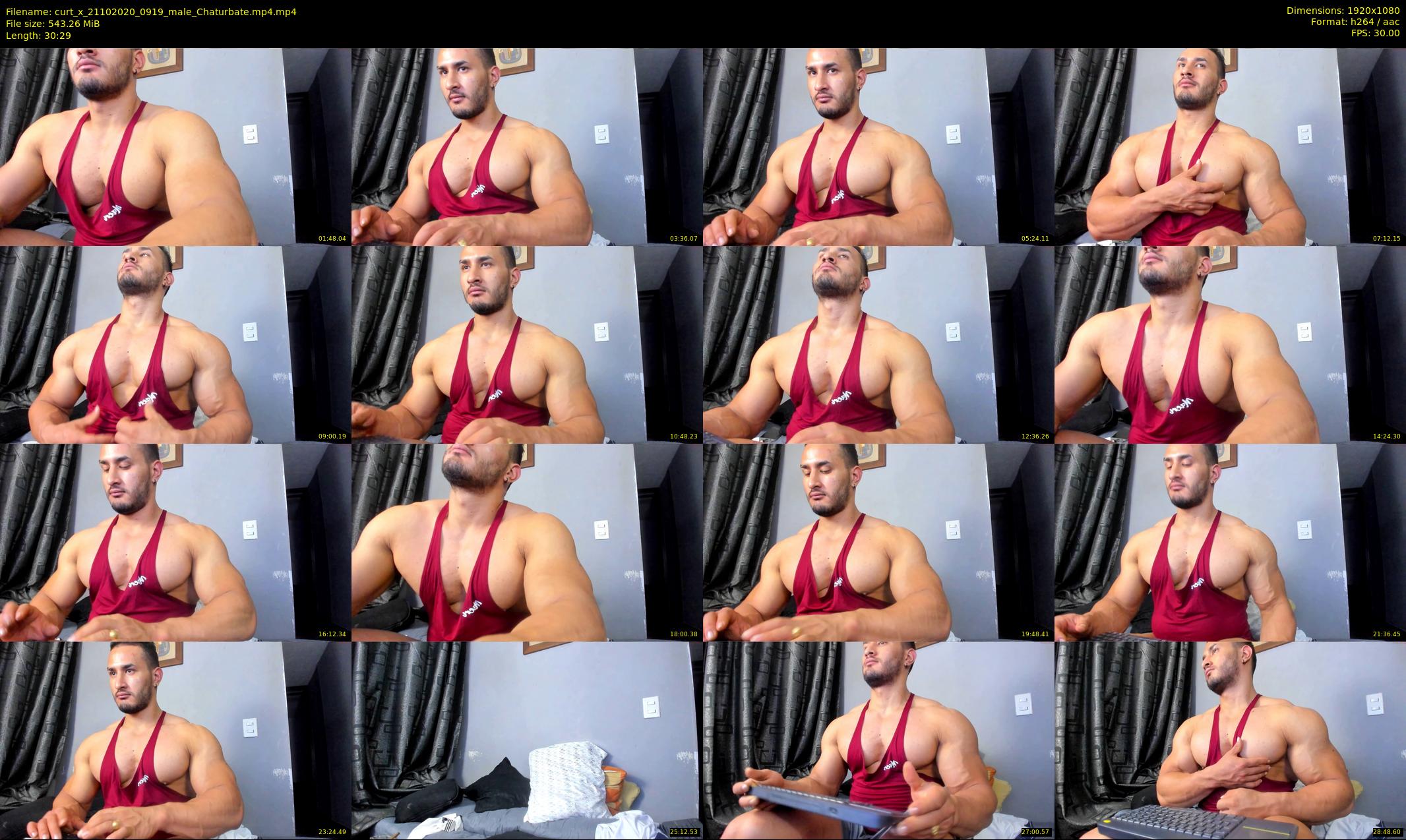 curt_x — 31 minute Chaturbate male cam show recording, 1080p, Oct 21, 2020