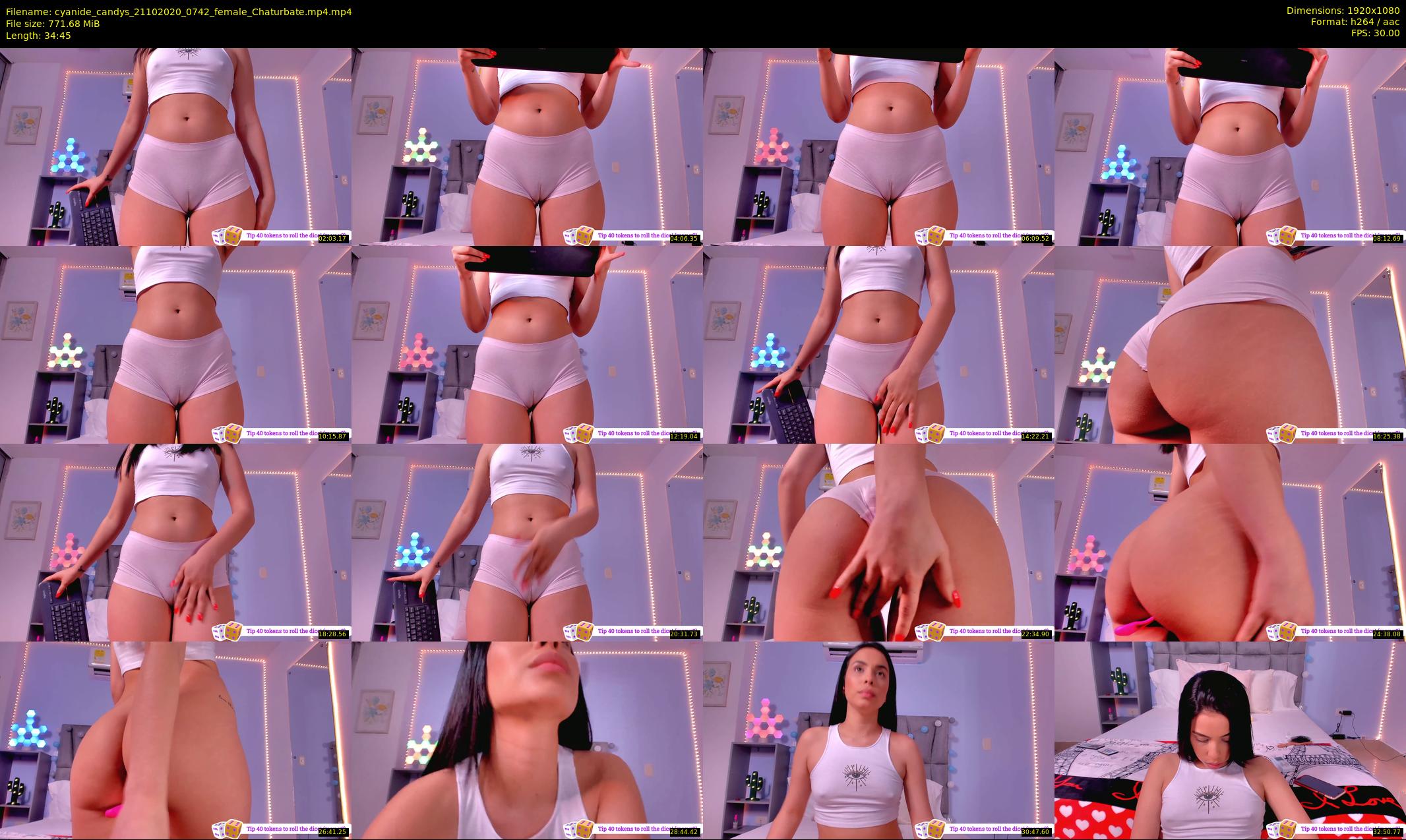 cyanide_candys — 35 minute Chaturbate female cam show recording, 1080p, Oct 21, 2020