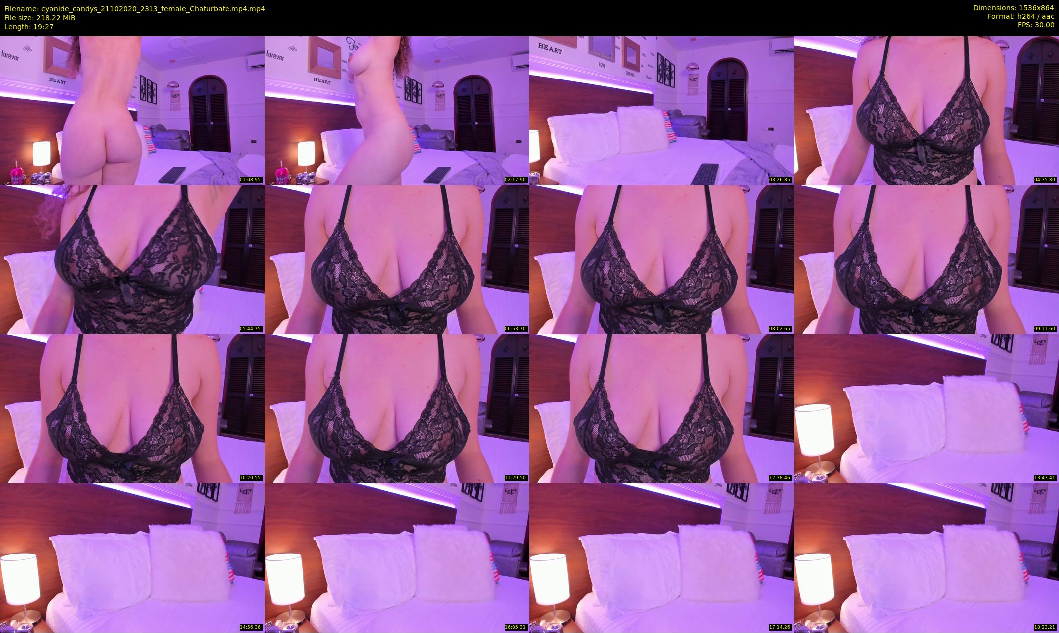 cyanide_candys — 20 minute Chaturbate female cam show recording, 720p, Oct 21, 2020