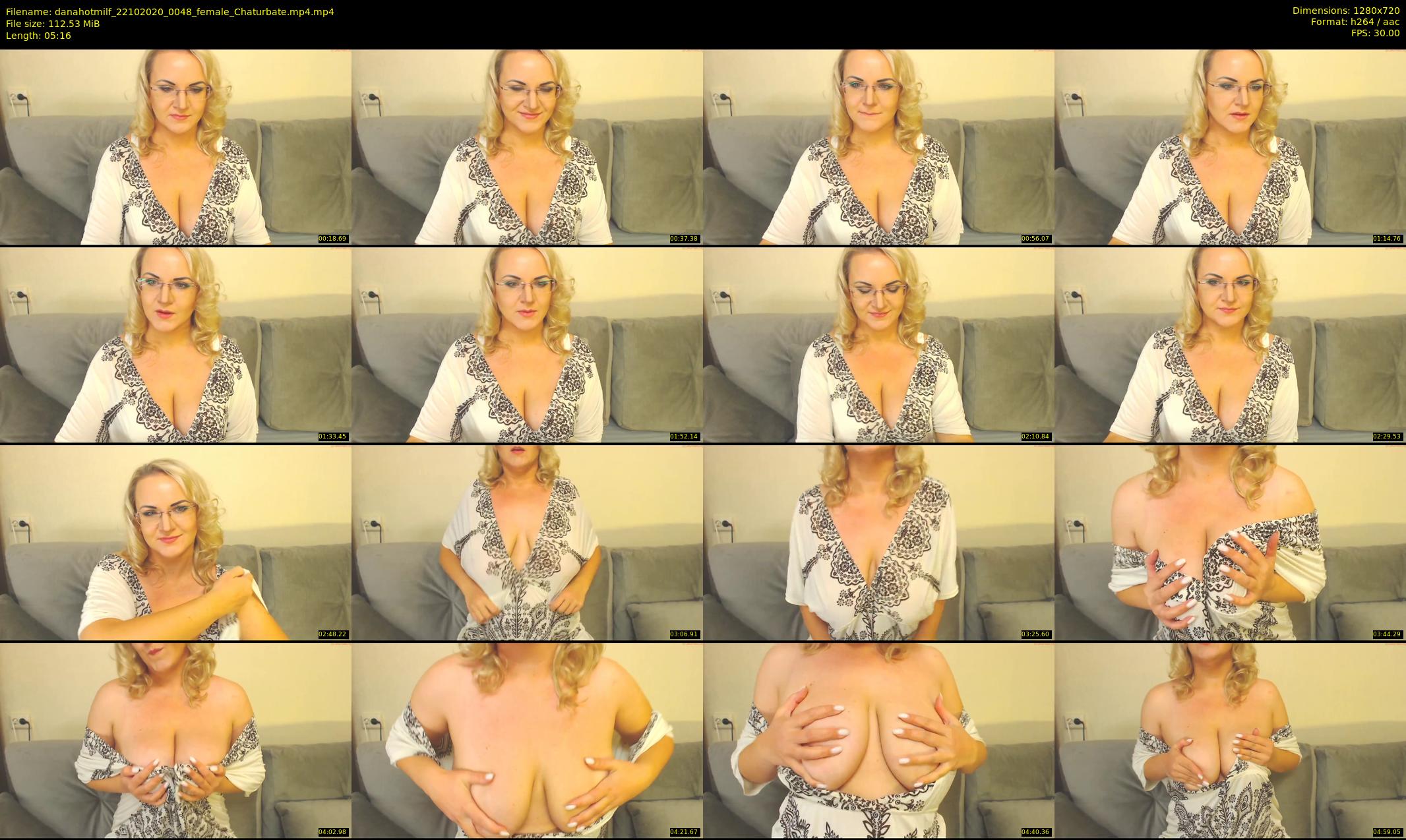 danahotmilf — 6 minute Chaturbate female cam show recording, 720p, Oct 22, 2020