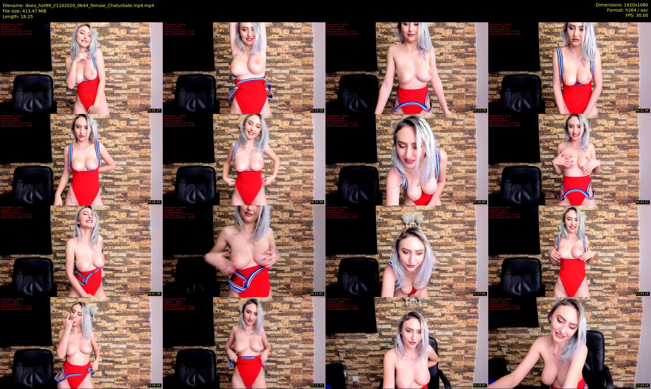 deea_hot99 — 19 minute Chaturbate female cam show recording, 1080p, Oct 21, 2020
