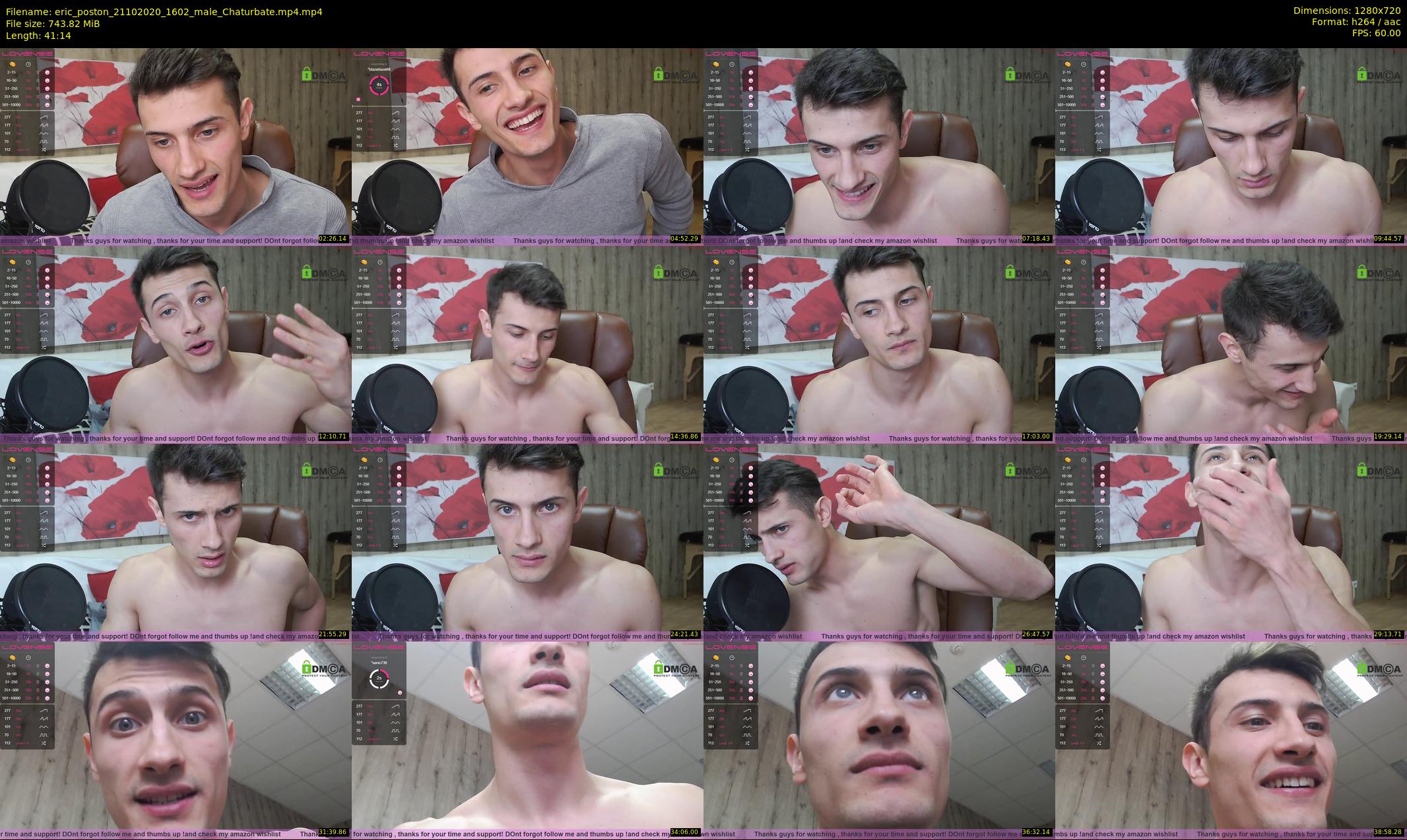 eric_poston — 42 minute Chaturbate male cam show recording, 720p, Oct 21, 2020
