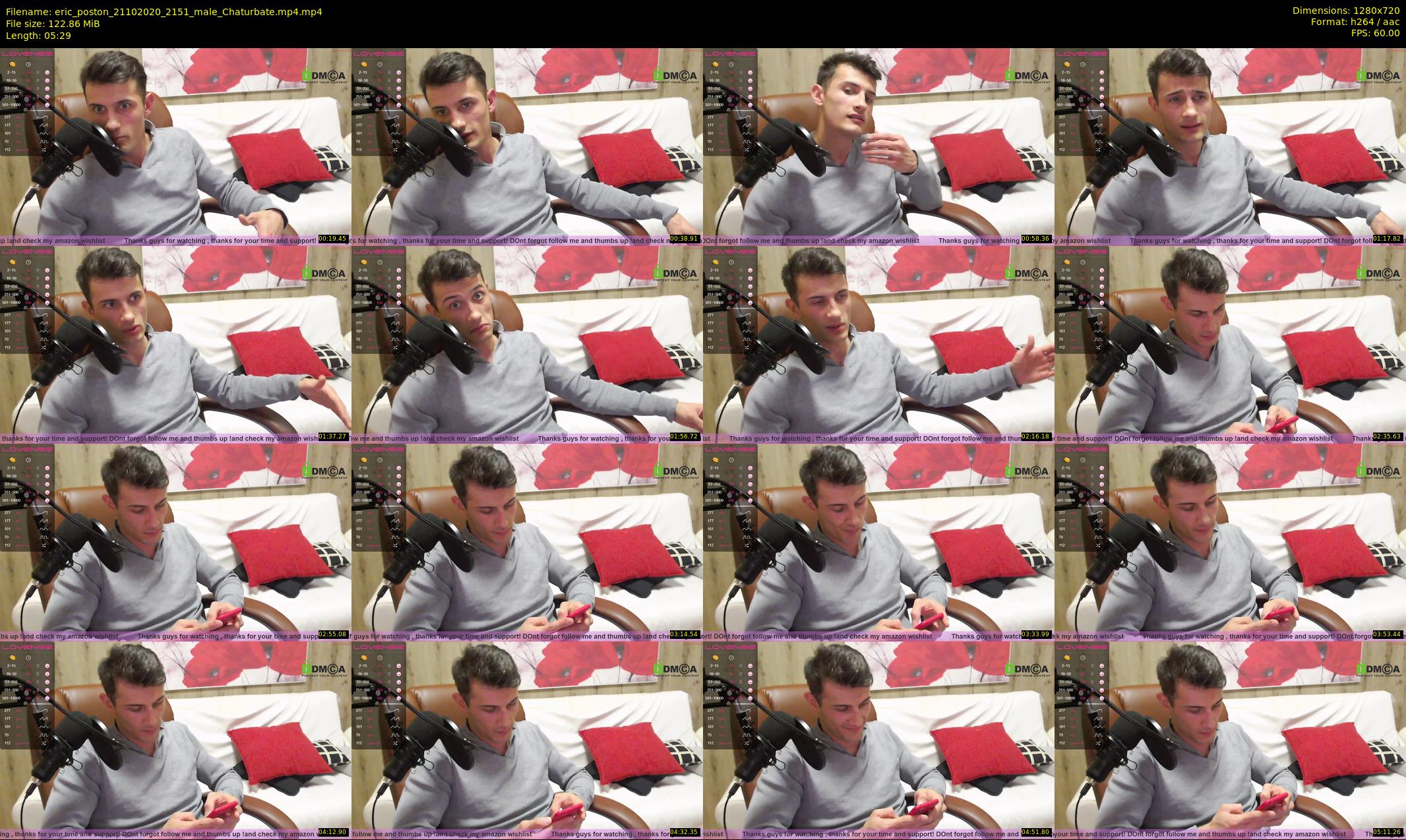 eric_poston — 6 minute Chaturbate male cam show recording, 720p, Oct 21, 2020