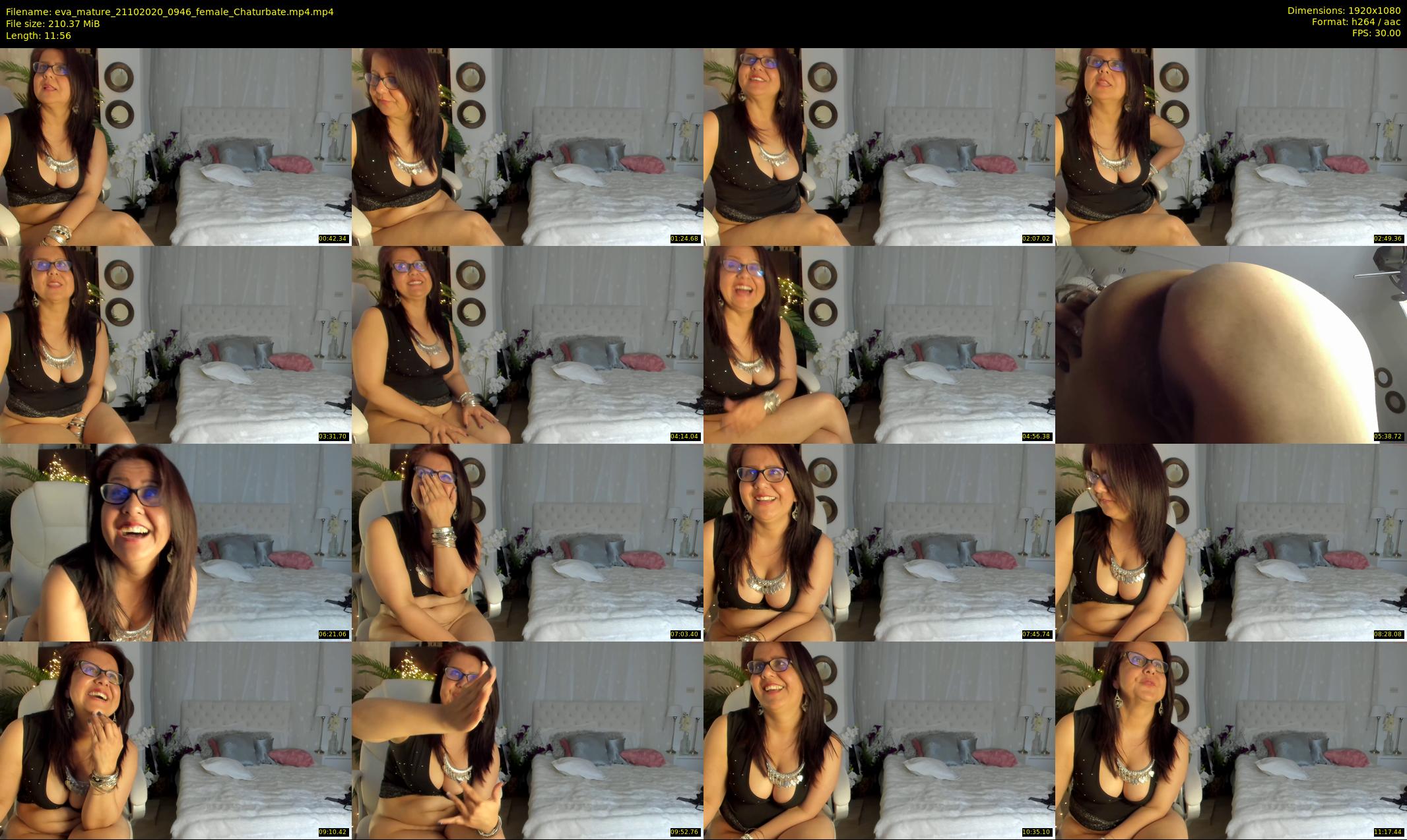 eva_mature — 12 minute Chaturbate female cam show recording, 1080p, Oct 21, 2020