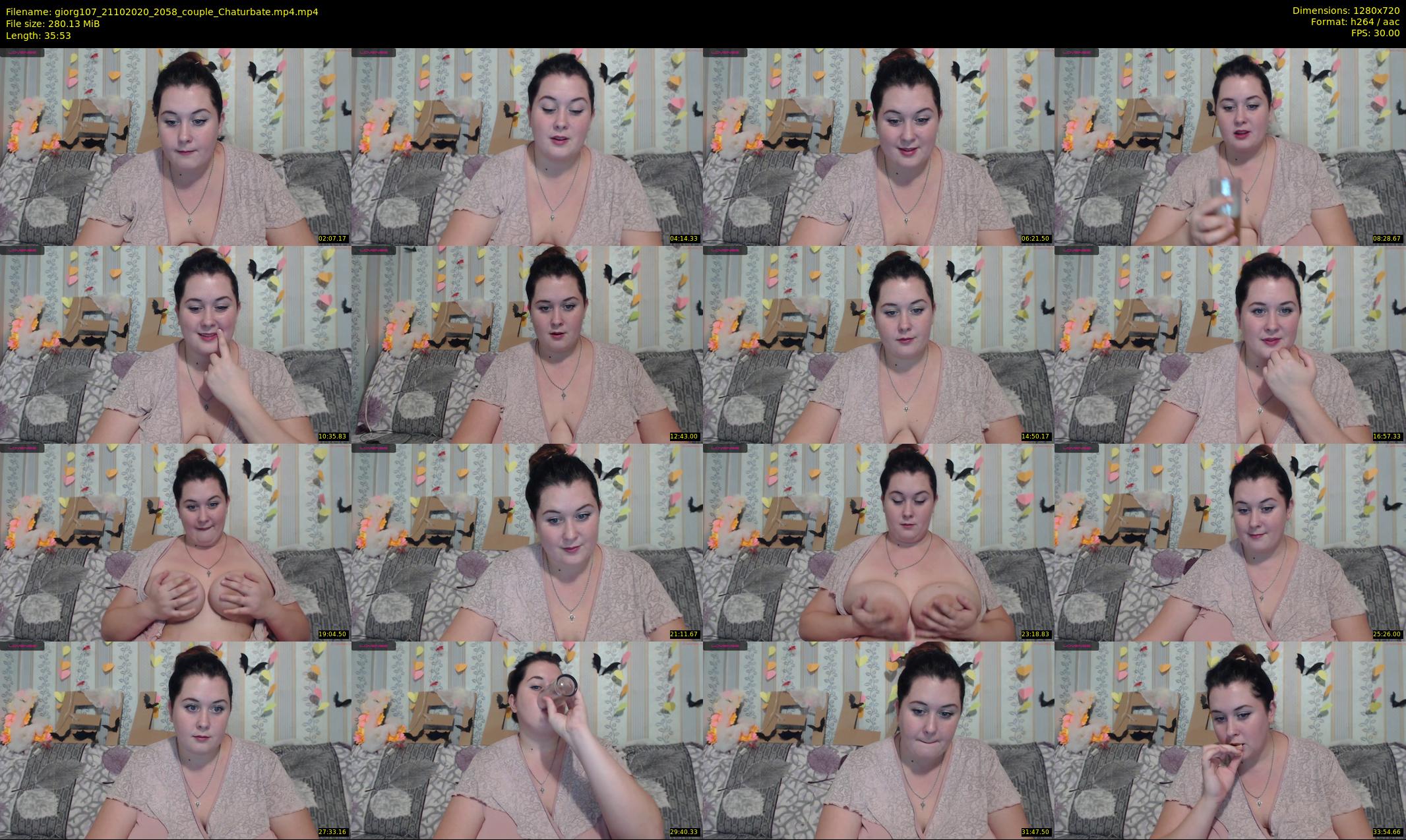 giorg107 — 36 minute Chaturbate couple cam show recording, 720p, Oct 21, 2020