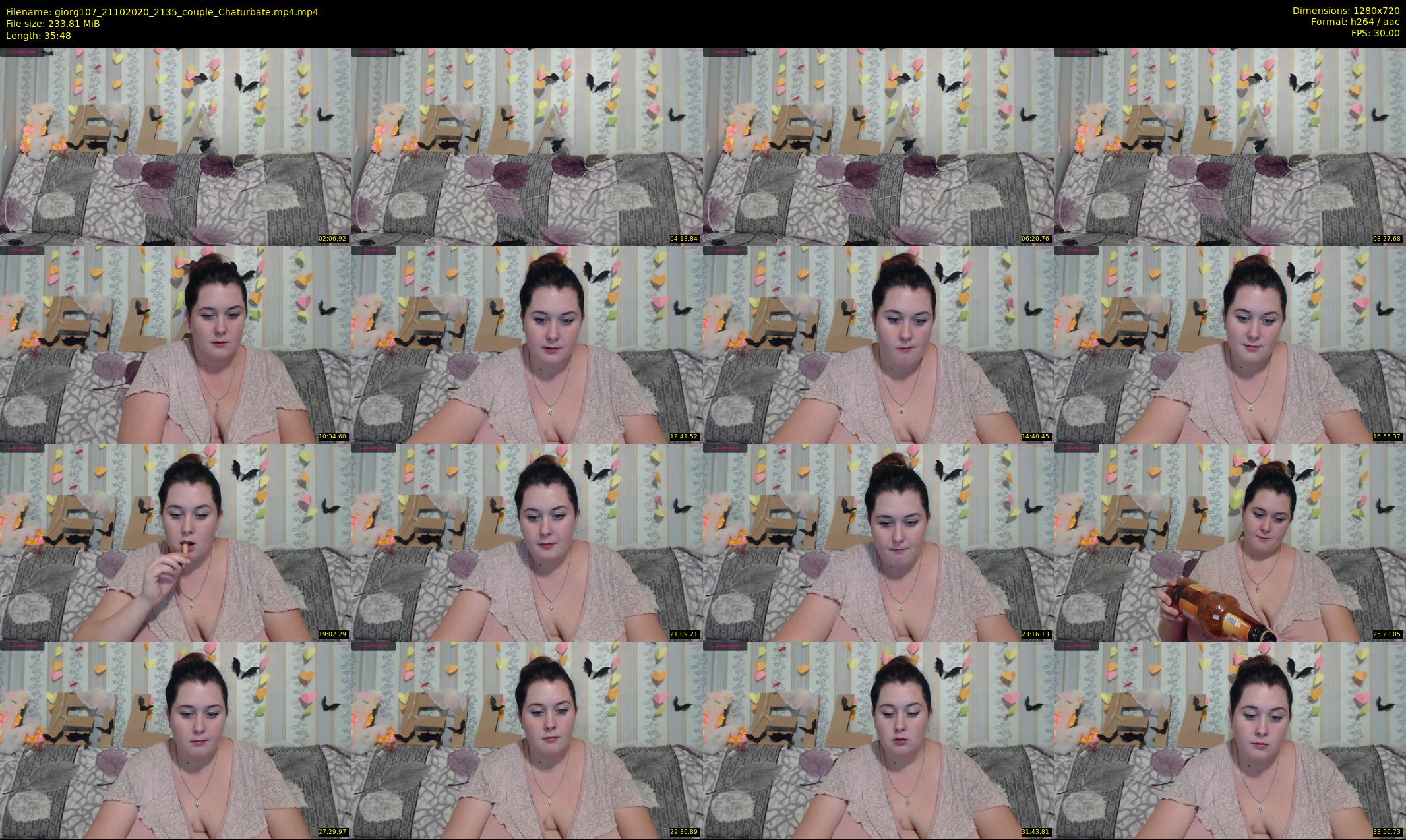 giorg107 — 36 minute Chaturbate couple cam show recording, 720p, Oct 21, 2020