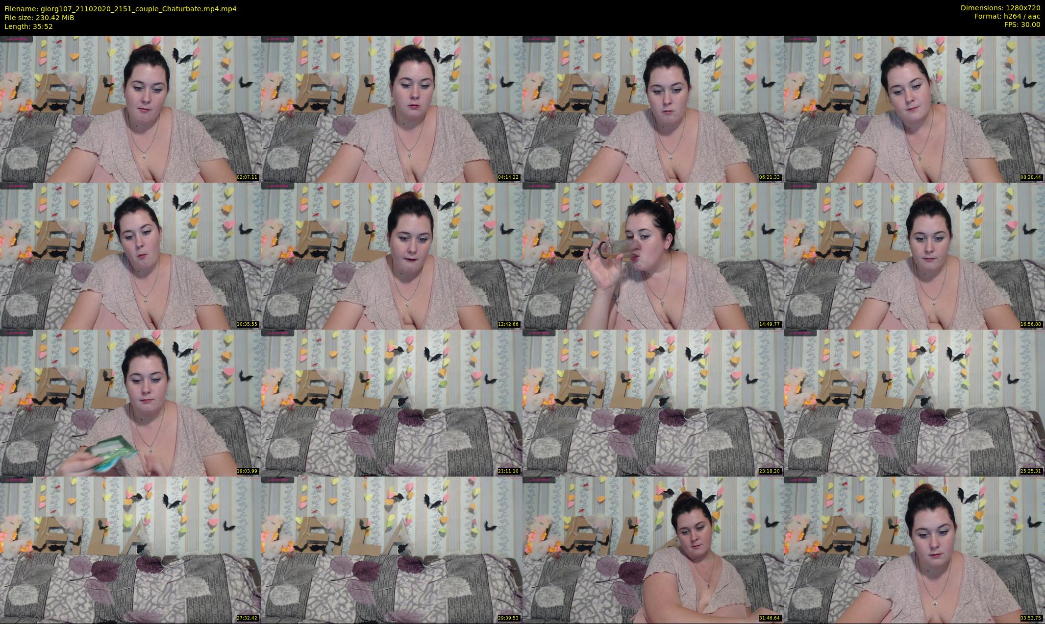 giorg107 — 36 minute Chaturbate couple cam show recording, 720p, Oct 21, 2020
