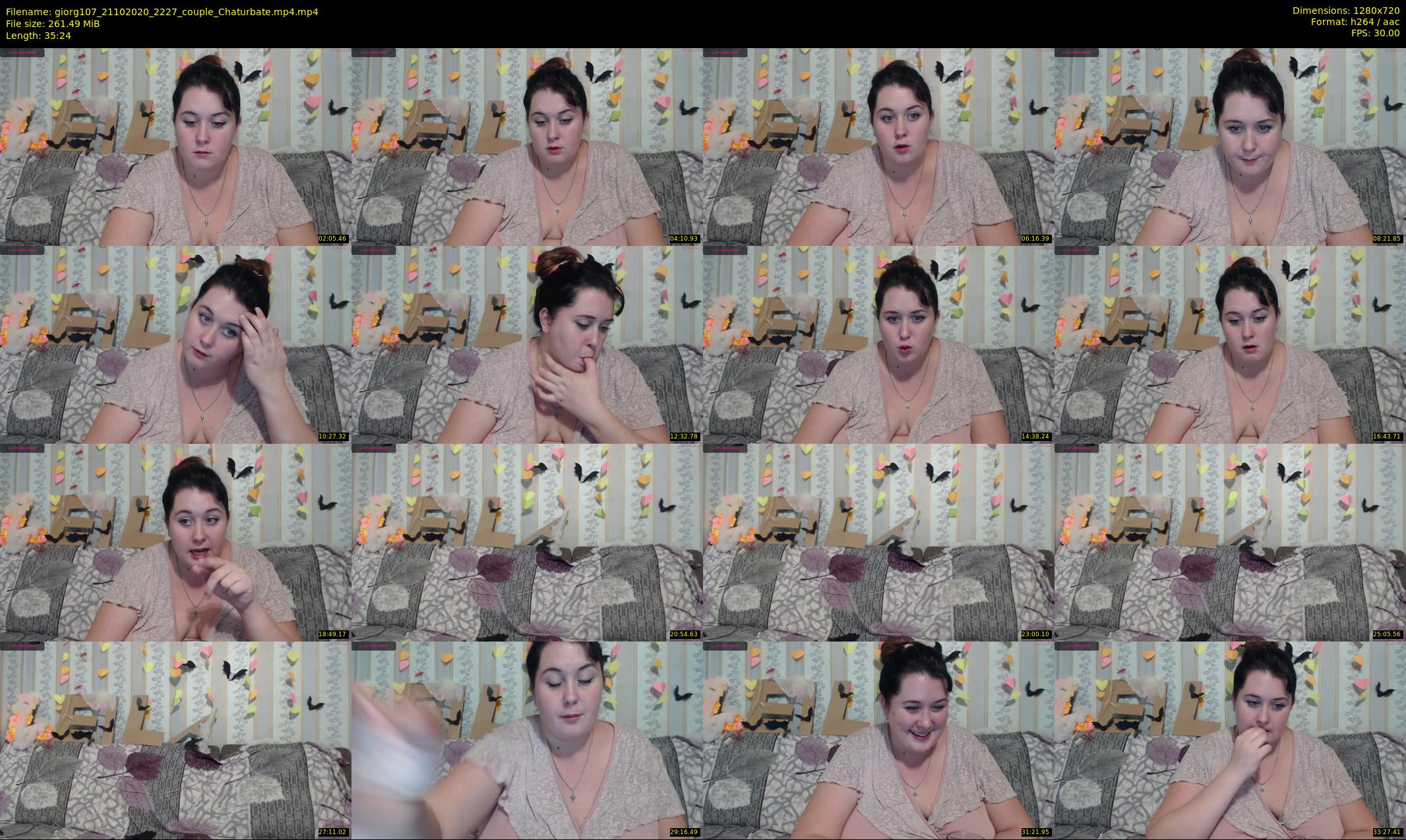 giorg107 — 36 minute Chaturbate couple cam show recording, 720p, Oct 21, 2020