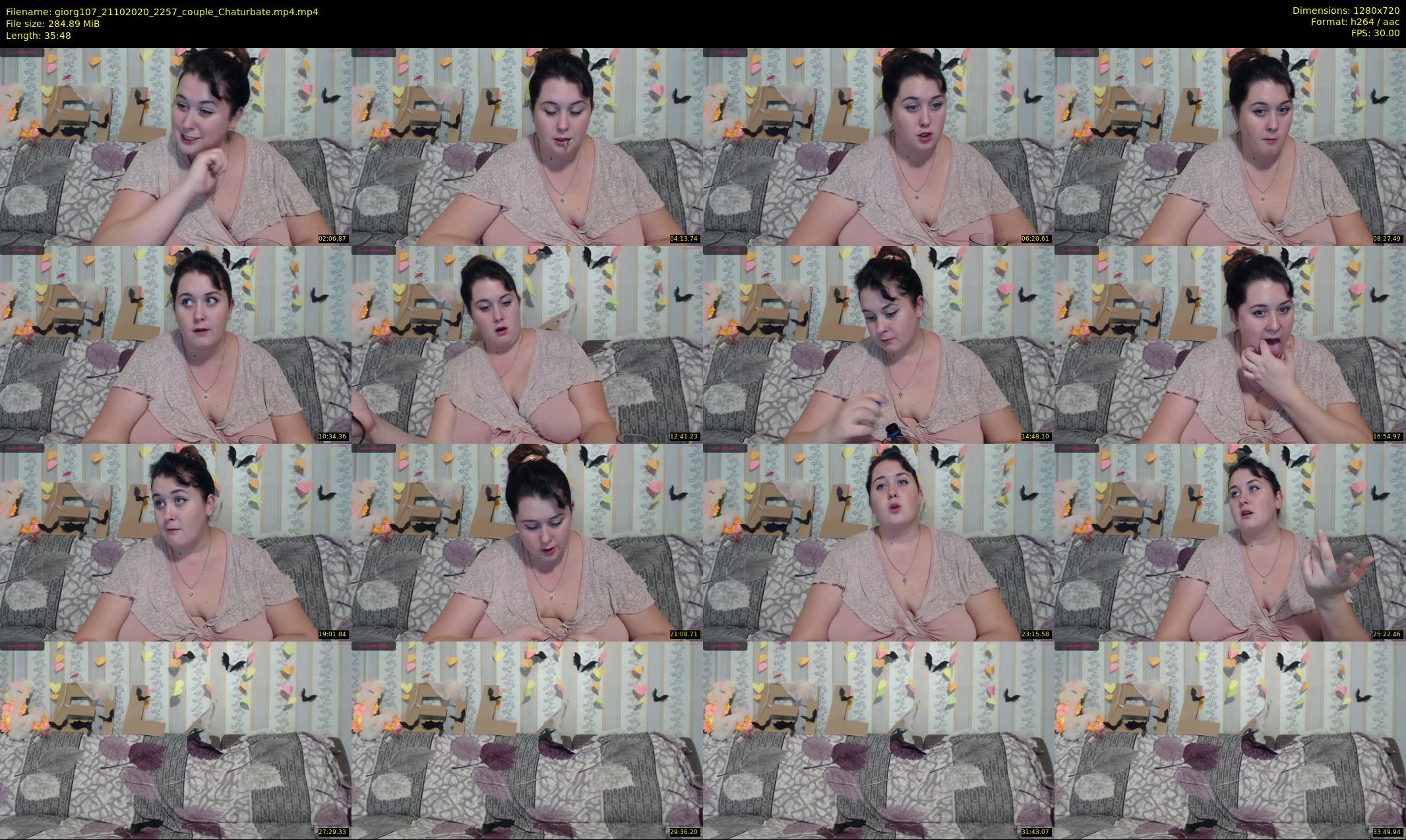 giorg107 — 36 minute Chaturbate couple cam show recording, 720p, Oct 21, 2020