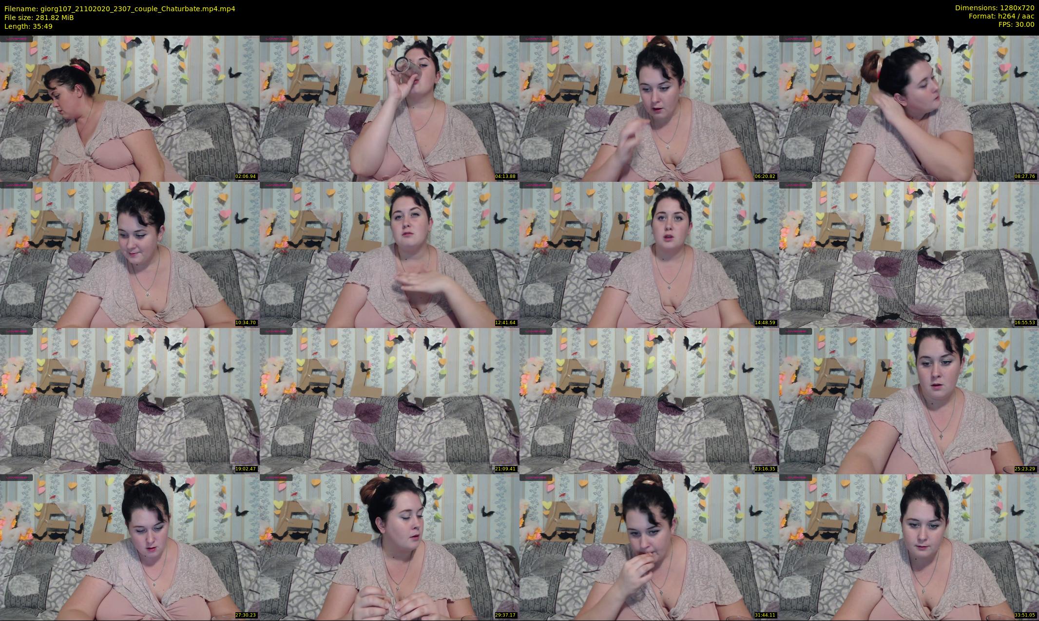giorg107 — 36 minute Chaturbate couple cam show recording, 720p, Oct 21, 2020