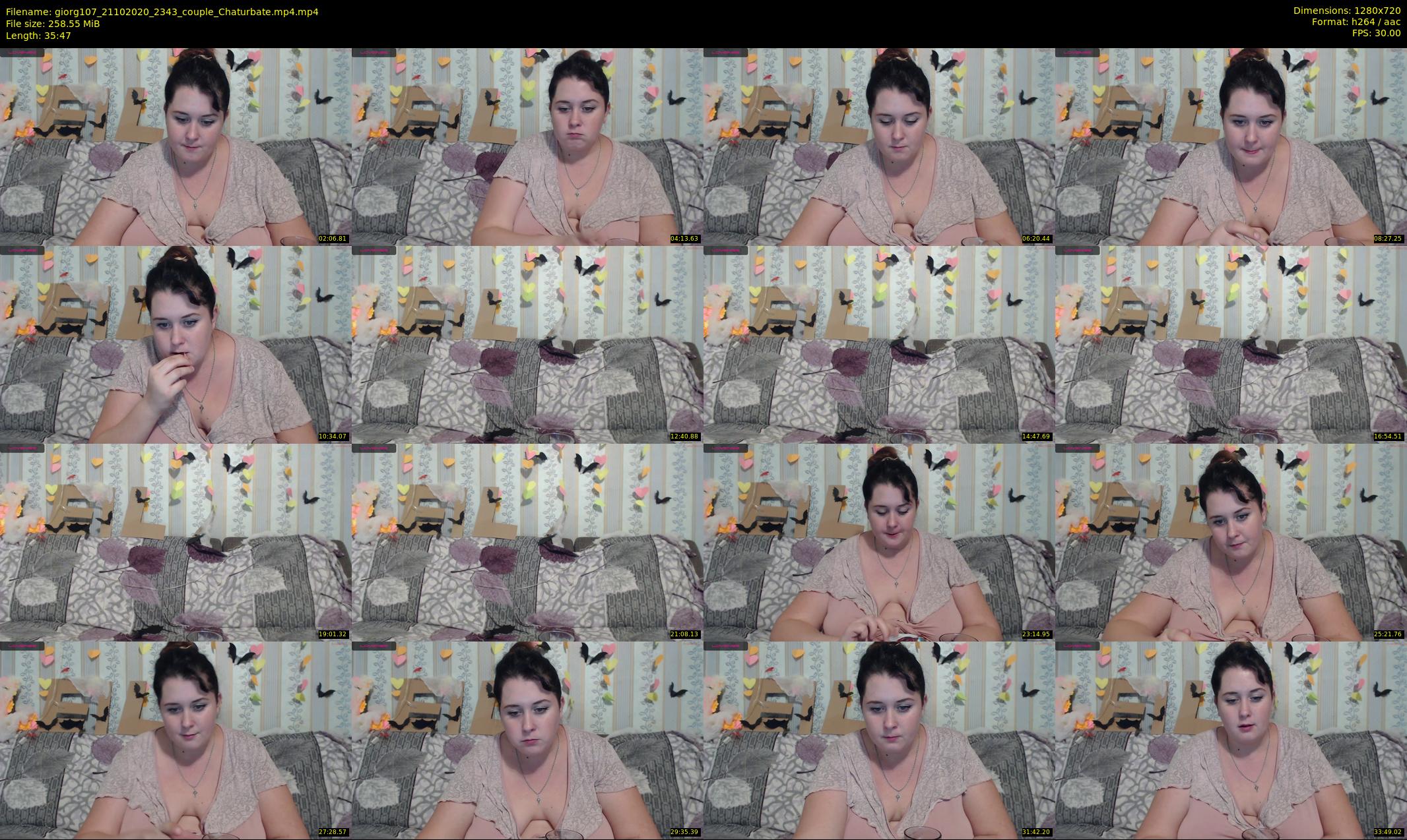 giorg107 — 36 minute Chaturbate couple cam show recording, 720p, Oct 21, 2020