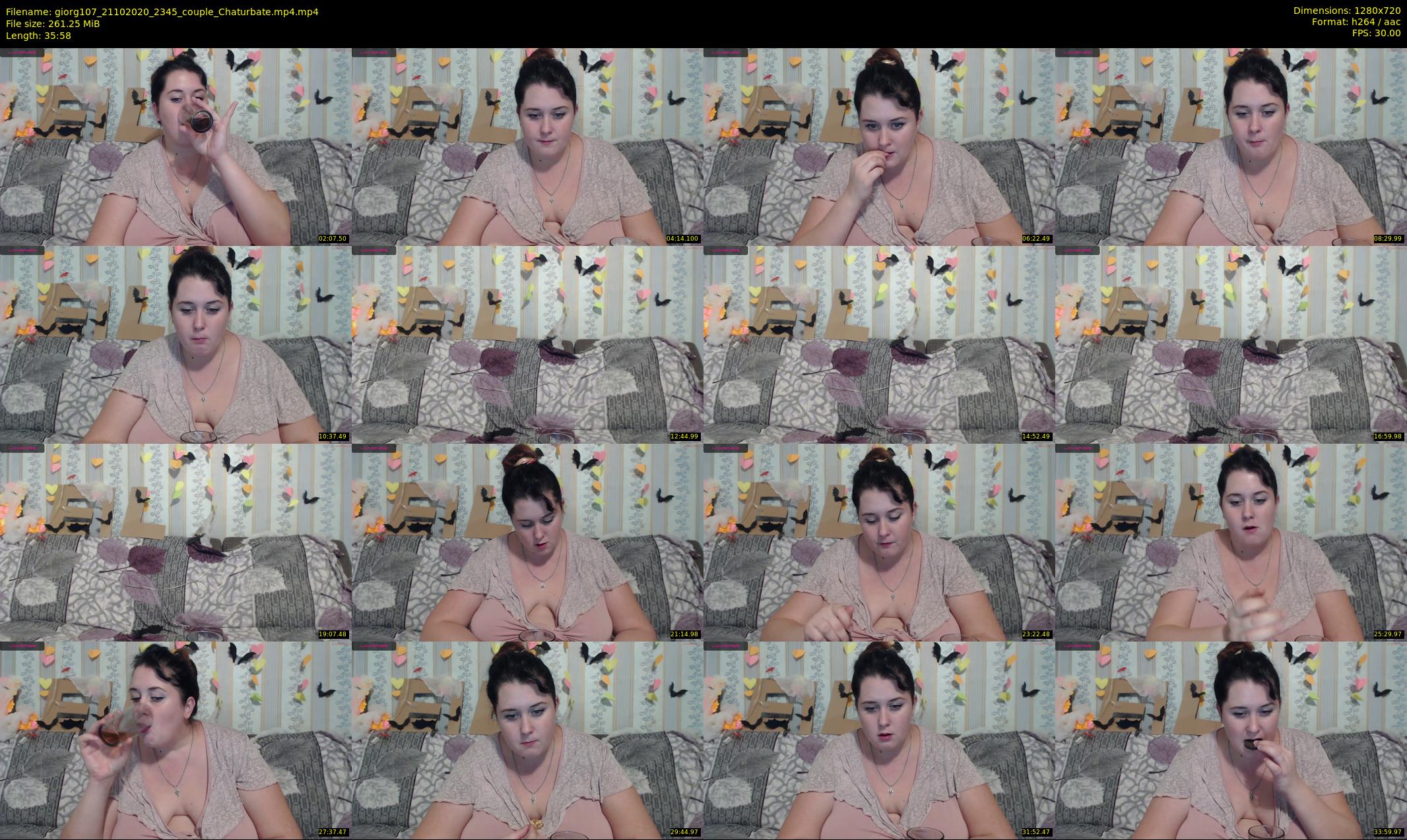 giorg107 — 36 minute Chaturbate couple cam show recording, 720p, Oct 21, 2020