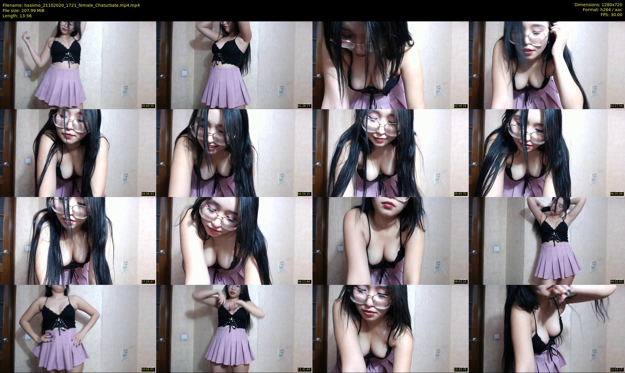 hasiimo — 14 minute Chaturbate female cam show recording, 720p, Oct 21, 2020
