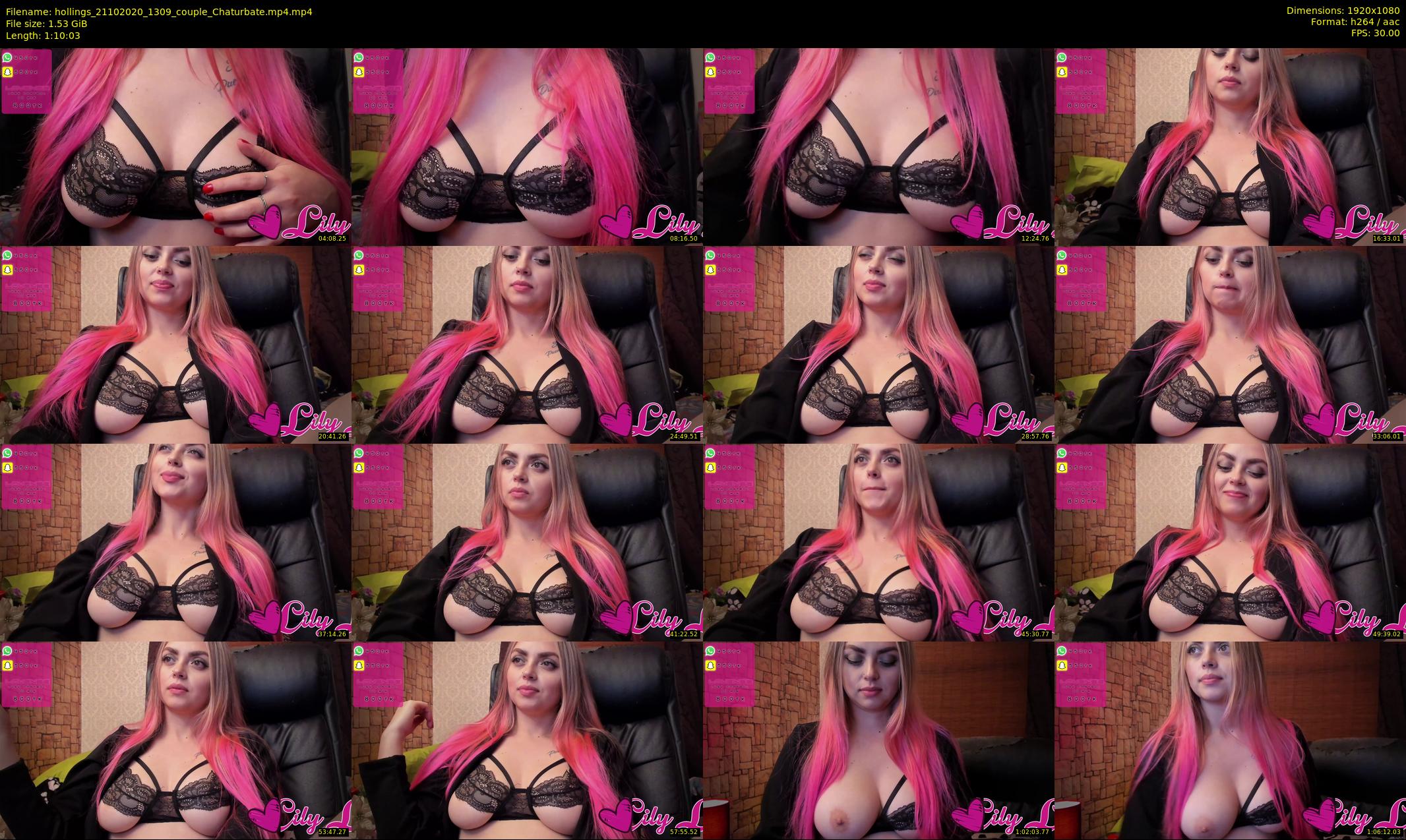 hollings — 71 minute Chaturbate couple cam show recording, 1080p, Oct 21, 2020
