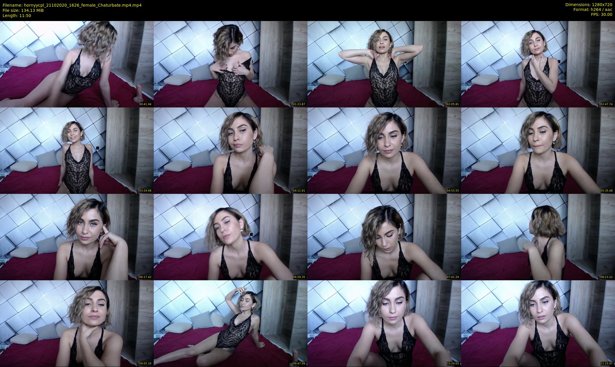 hornyycpl — 12 minute Chaturbate couple cam show recording, 720p, Oct 21, 2020