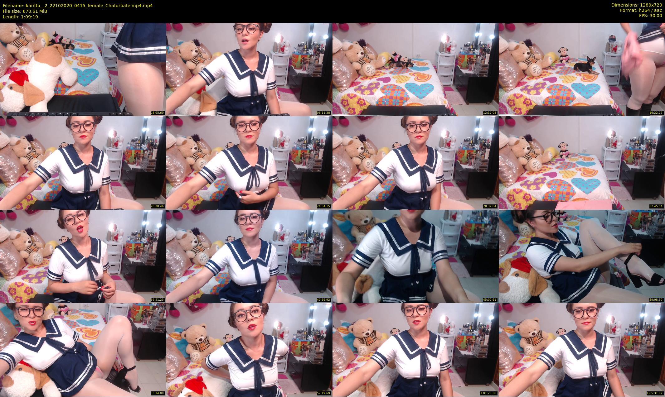 karitto__2 — 70 minute Chaturbate female cam show recording, 720p, Oct 22, 2020