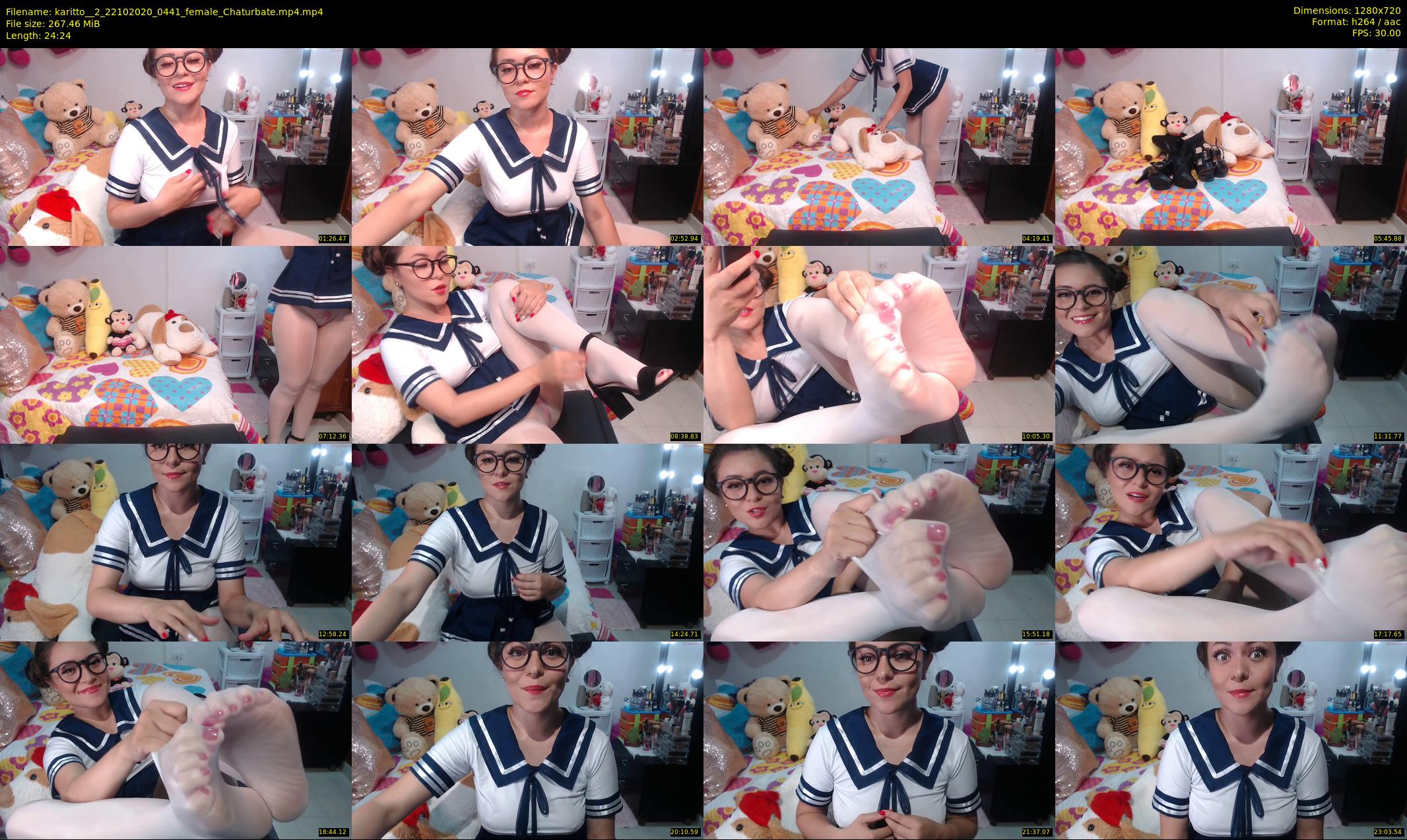 karitto__2 — 25 minute Chaturbate female cam show recording, 720p, Oct 22, 2020