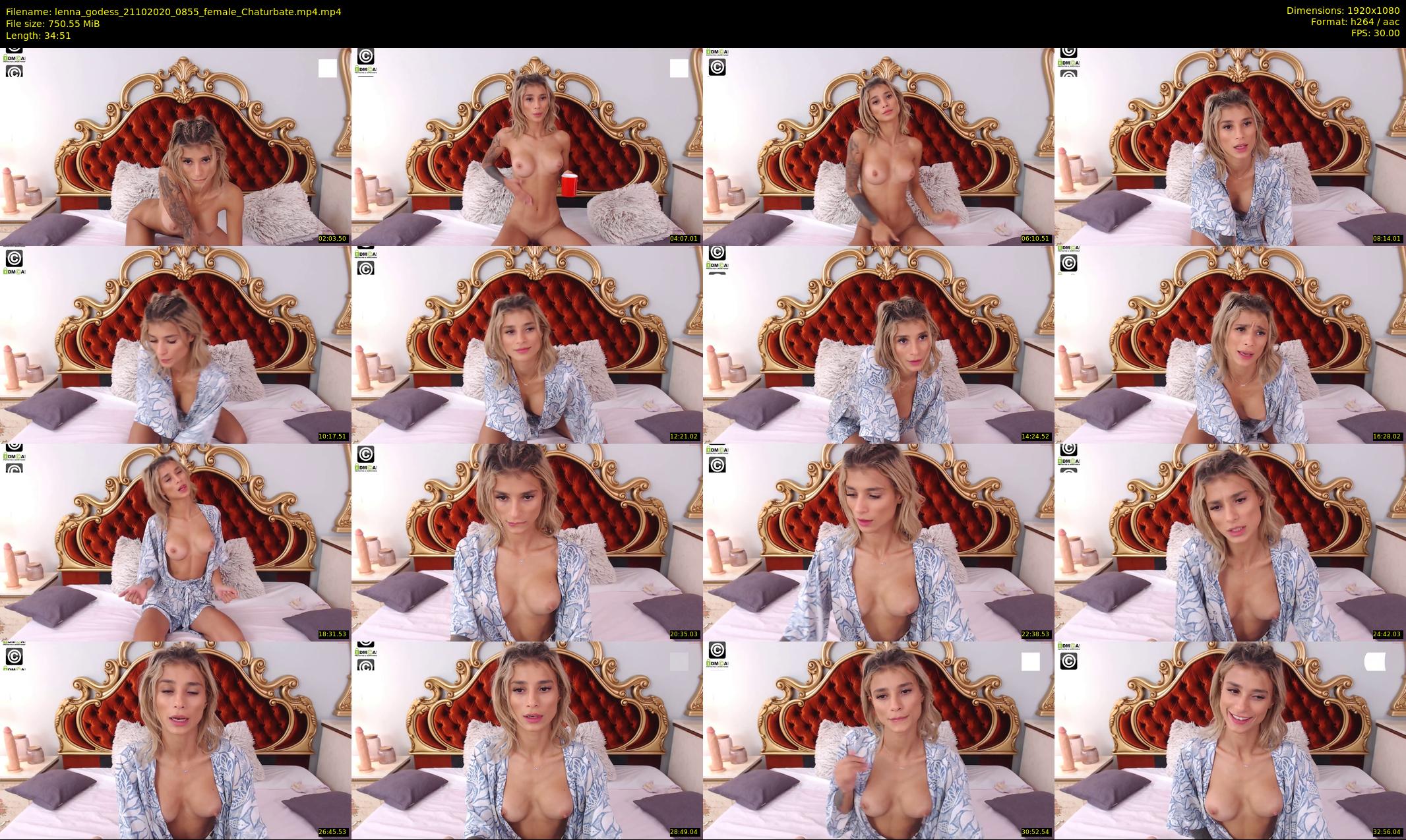 lenna_godess — 35 minute Chaturbate female cam show recording, 1080p, Oct 21, 2020