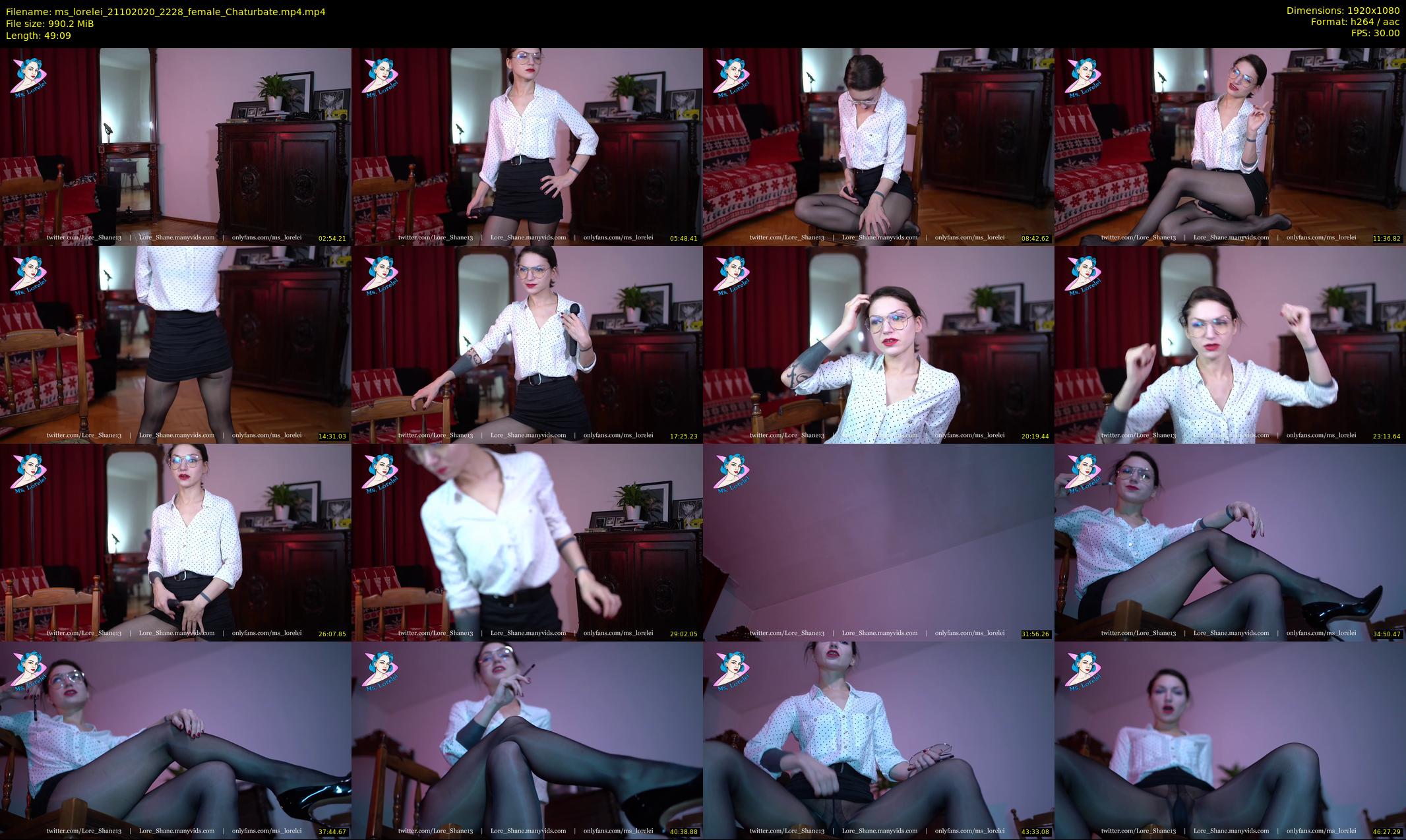 ms_lorelei — 50 minute Chaturbate female cam show recording, 1080p, Oct 21, 2020